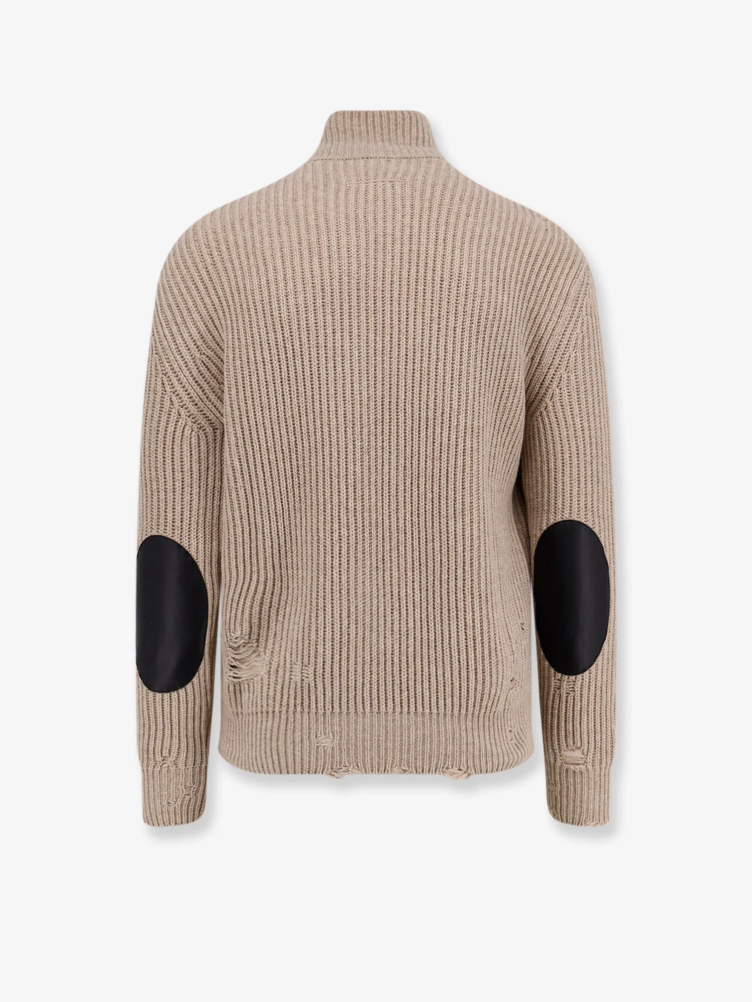 Mm6 Maison Margiela Wool Blend Cardigan With Distressed Effect - Image 2