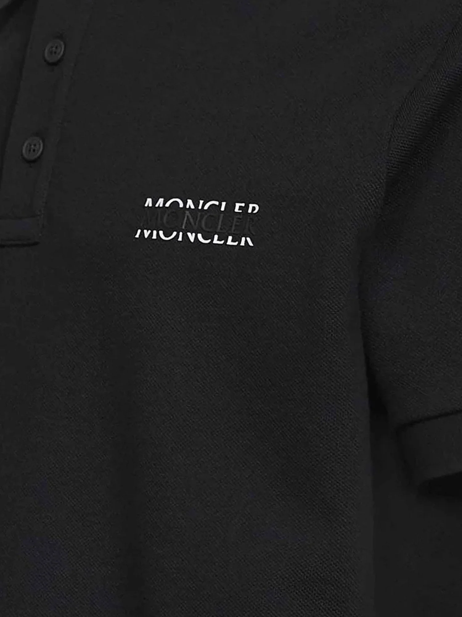 Moncler Cotton Polo Shirt - Image 6