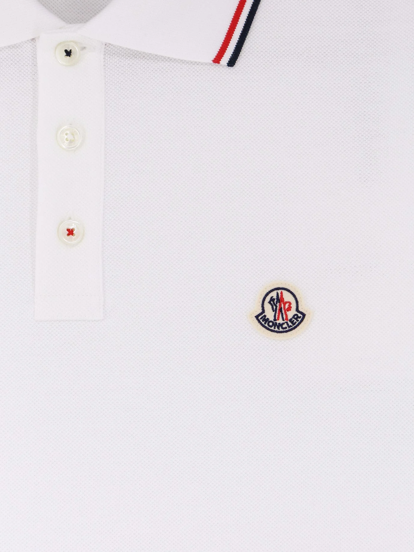 Moncler Cotton Polo Shirt - Image 3