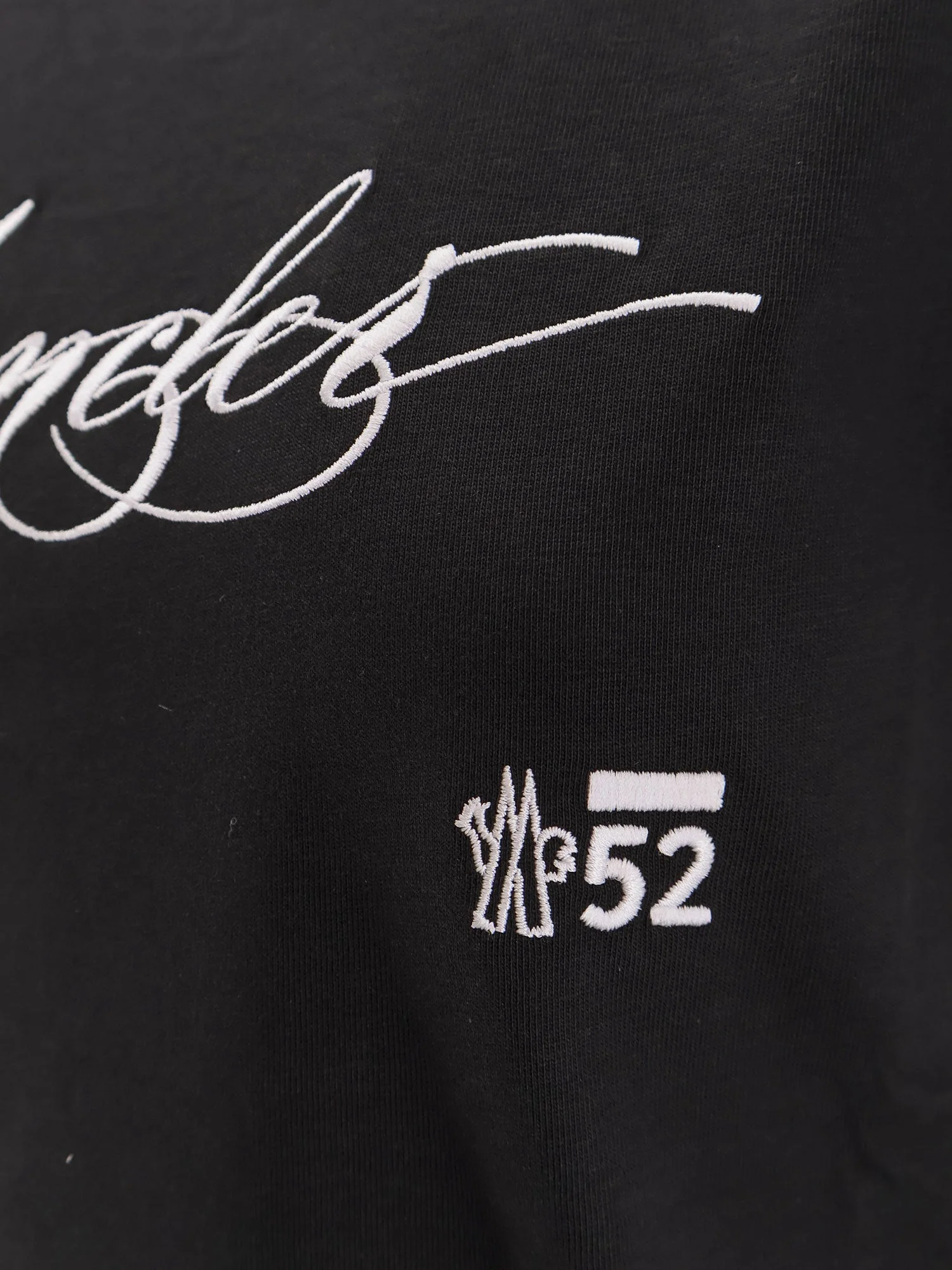 Moncler Cotton T-Shirt With Embroidery - Image 3