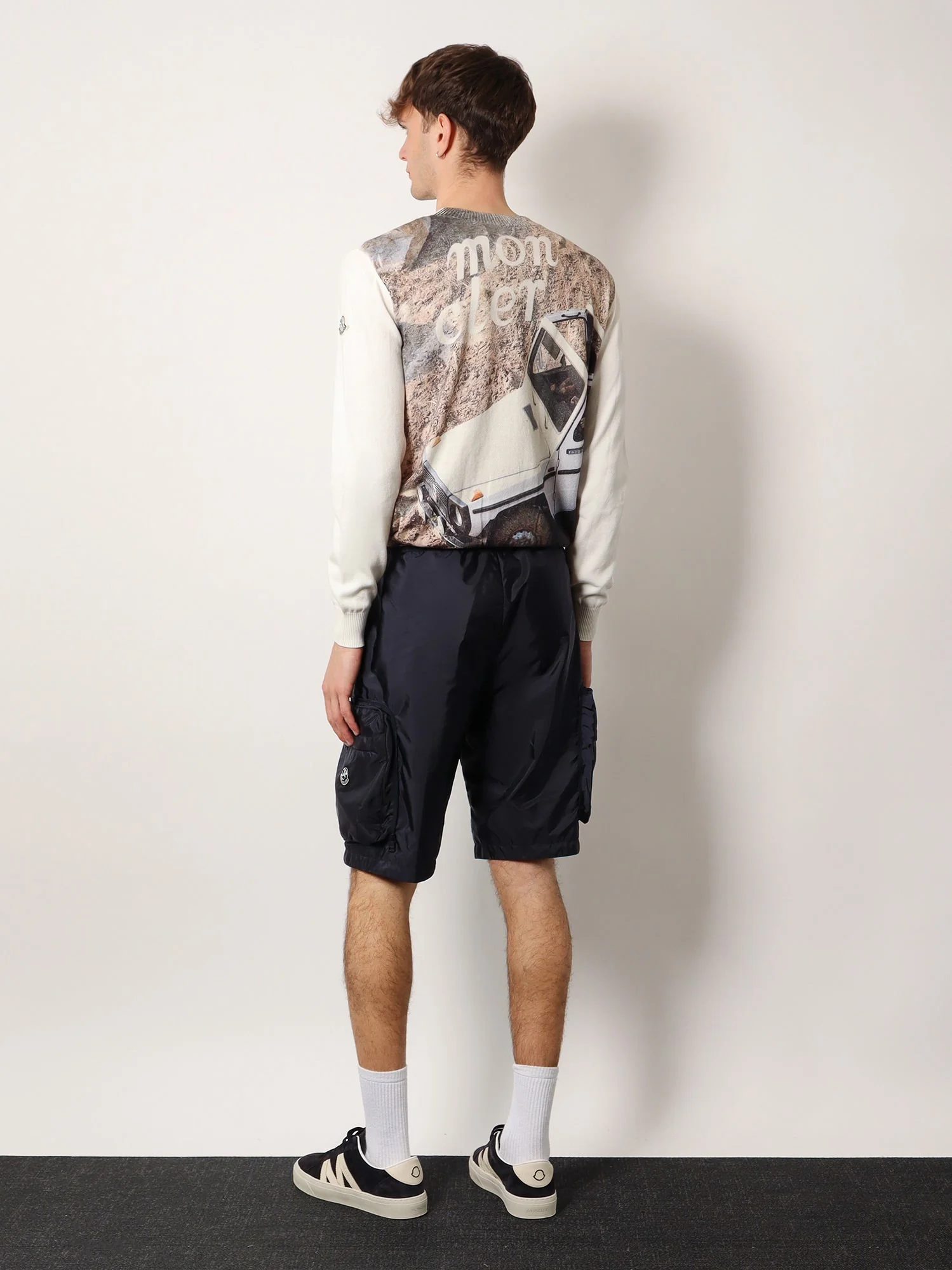 Moncler Genius 3 Moncler Mercedes-Benz Designed By Nigoldeneye Cotton Sweater - Image 2