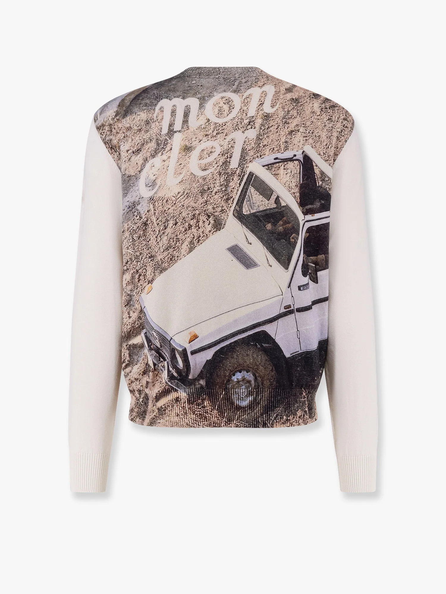 Moncler Genius 3 Moncler Mercedes-Benz Designed By Nigoldeneye Cotton Sweater - Image 5