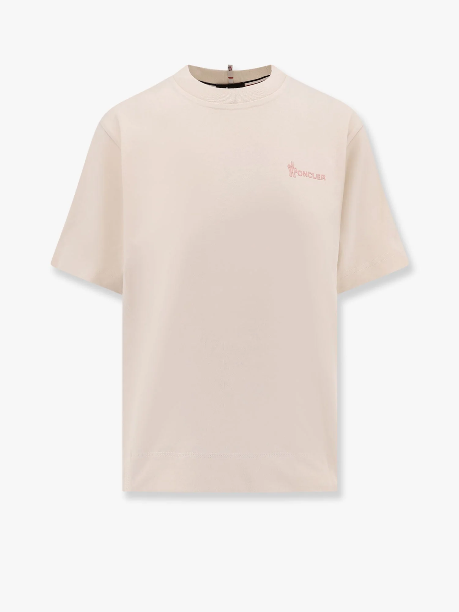 Moncler Grenoble Cotton T-Shirt With Frontal Logo - Image 4