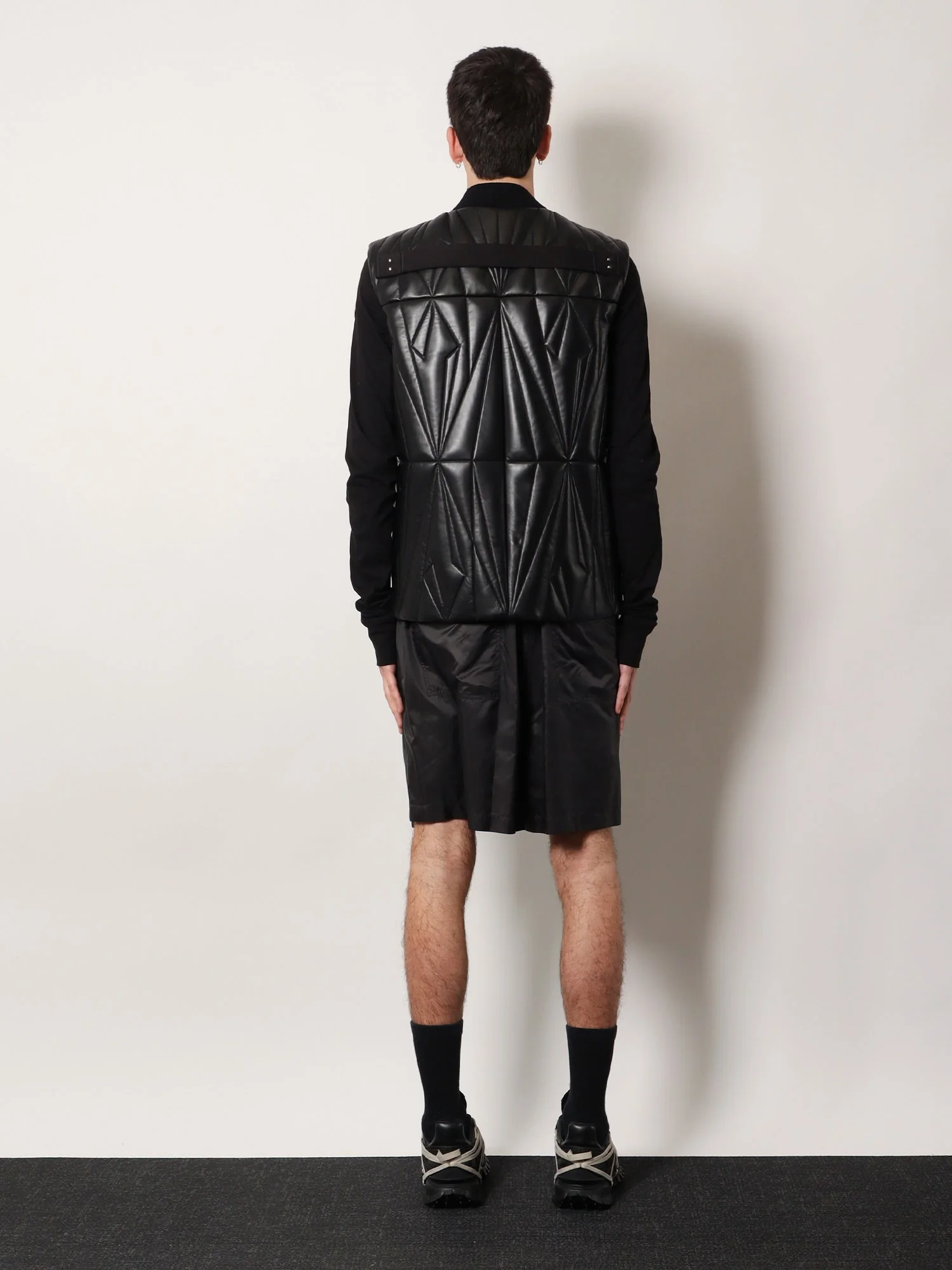 Moncler + Rick Owens Geocamo Flight Leather Vest - Image 3
