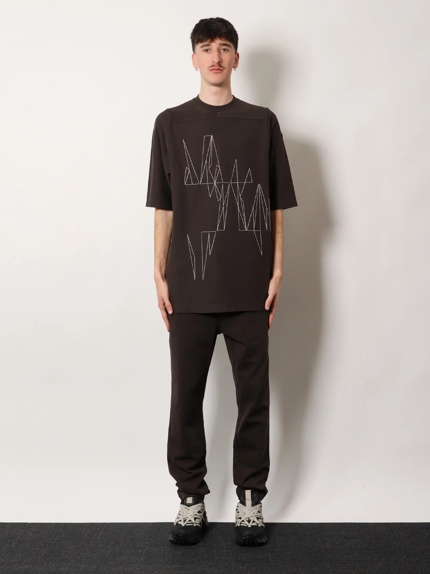 Moncler + Rick Owens Jumbo Cotton T-Shirt - Image 3