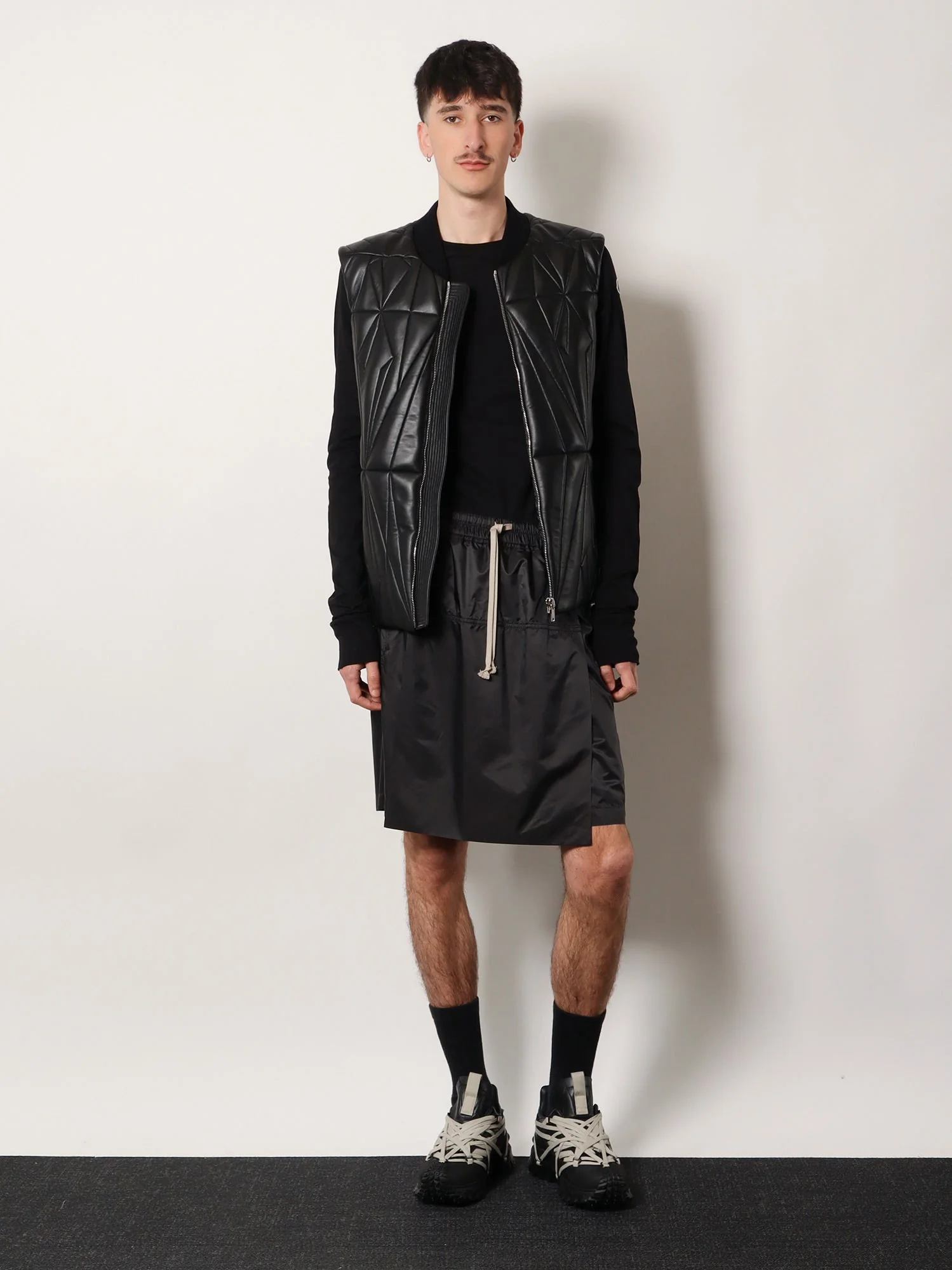 Moncler + Rick Owens Kiltshorts With Drawstring - Image 2