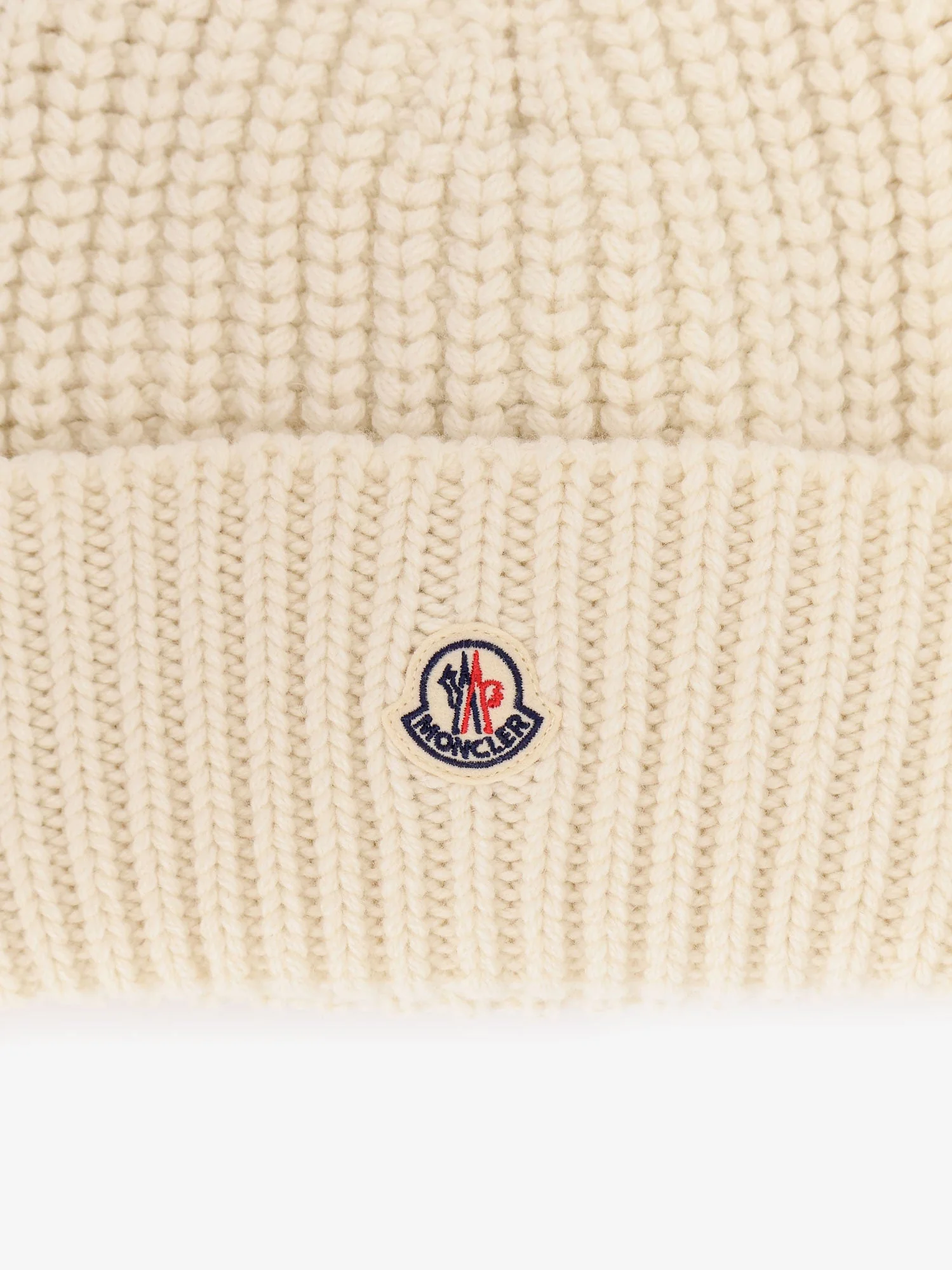 Moncler Wool And Cashmere Beanie Hat - Image 3