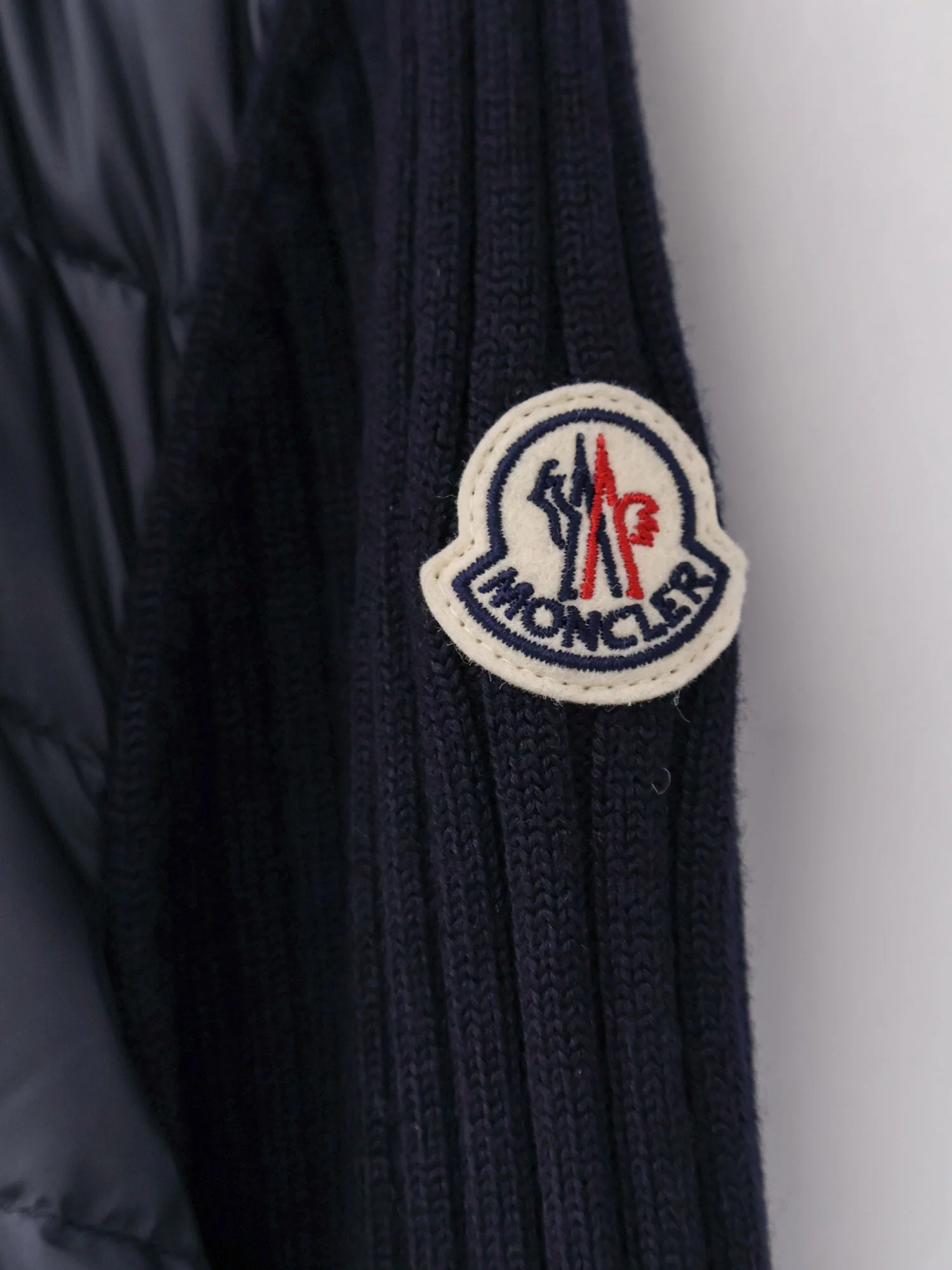 Moncler Wool Blend Padded Jacket - Image 6