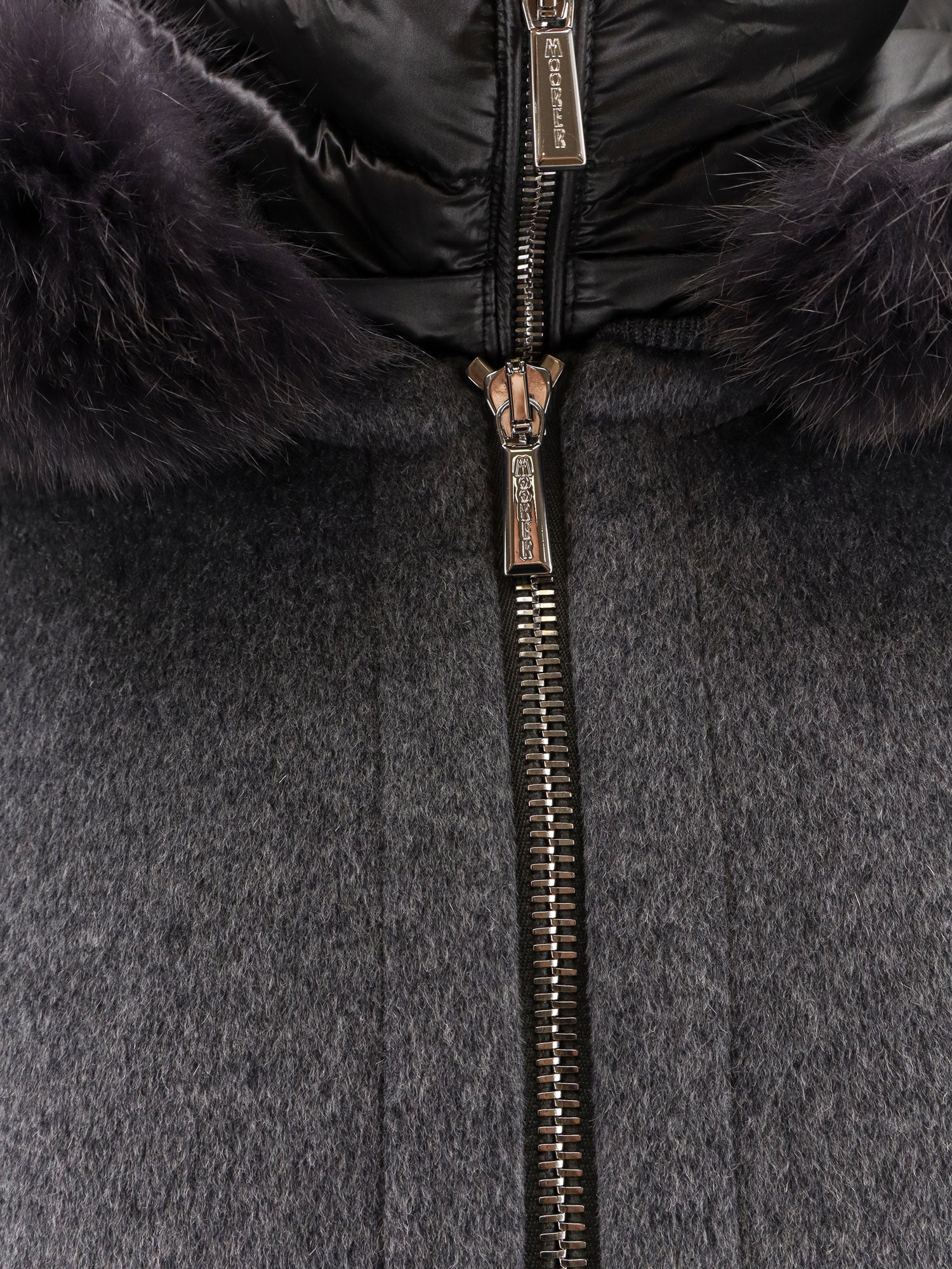 Moorer Pegaso-Cwr Sleeveless Wool And Cashmere Coat - Image 3