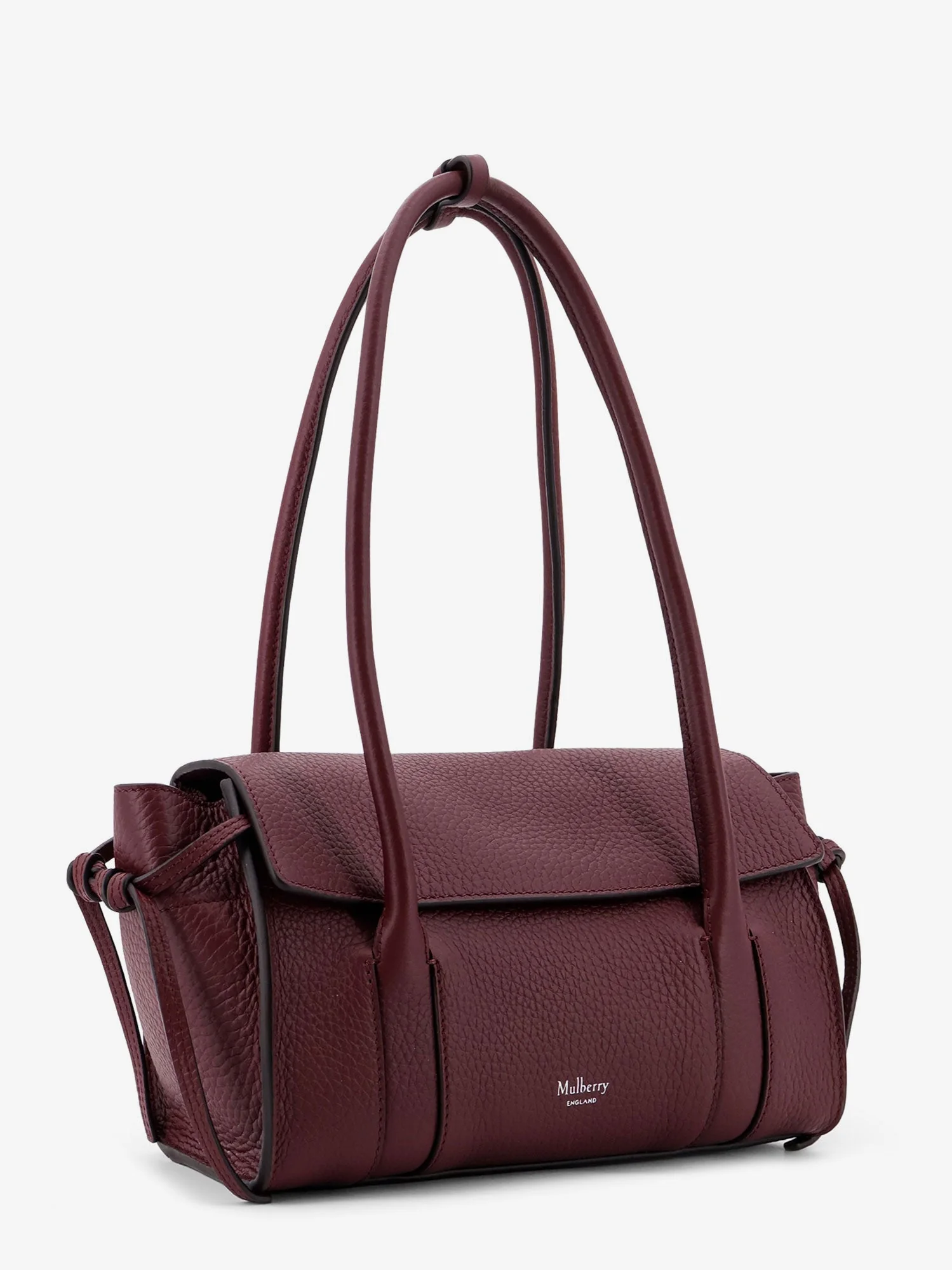 Mulberry Leathershoulder Bag With Logo - Image 3