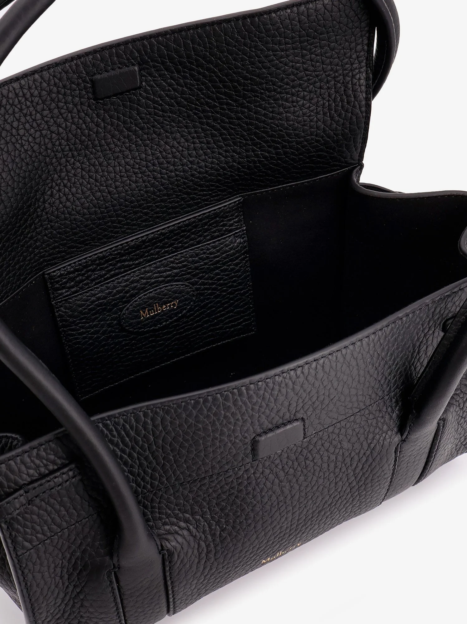 Mulberry Leathershoulder Bag With Logo - Image 9
