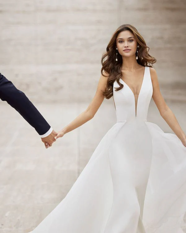 Nagash – Rosa Clará Mermaid Wedding Dress - Image 3