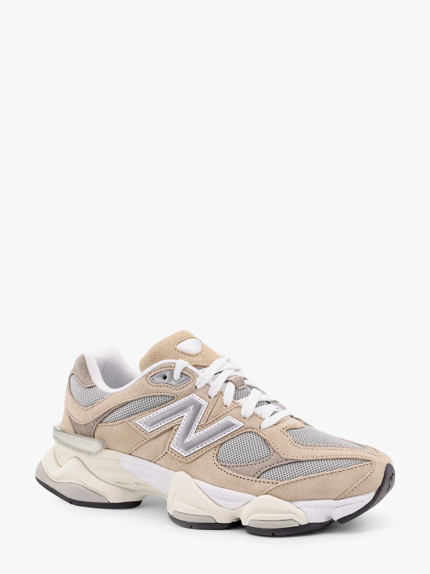 New Balance 9060 Low-Top Mesh And Suede Sneakers - Image 2