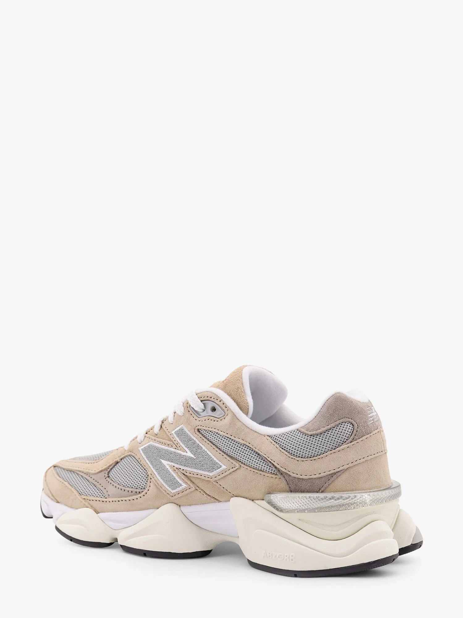 New Balance 9060 Low-Top Mesh And Suede Sneakers - Image 3