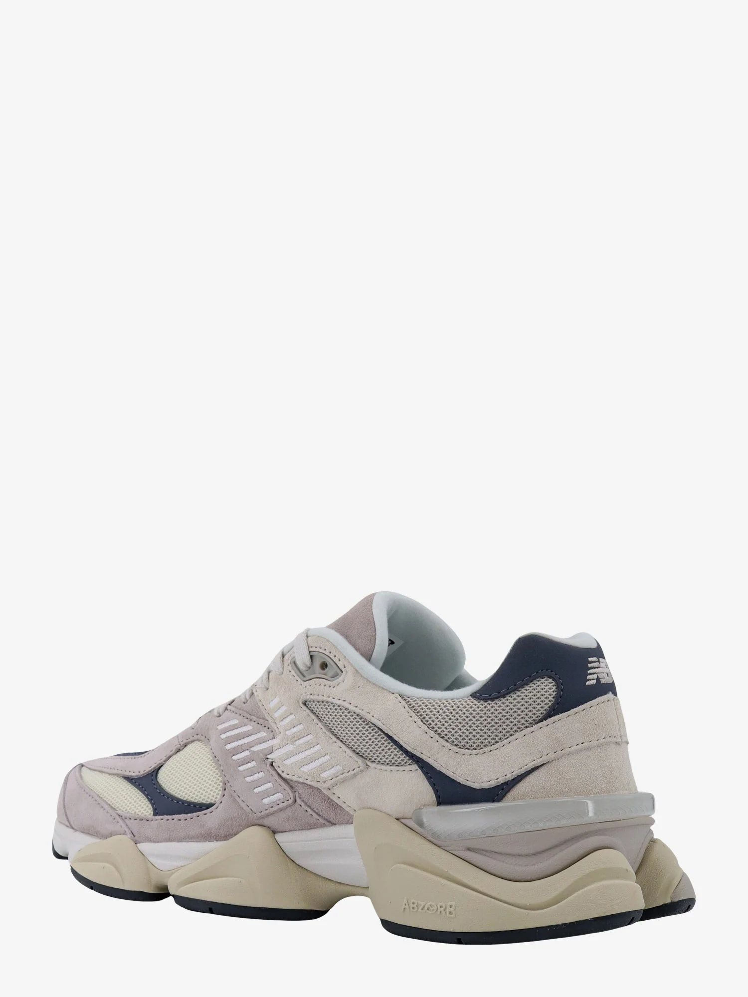 New Balance 9060 Low-Top Suede And Mesh Sneakers - Image 3