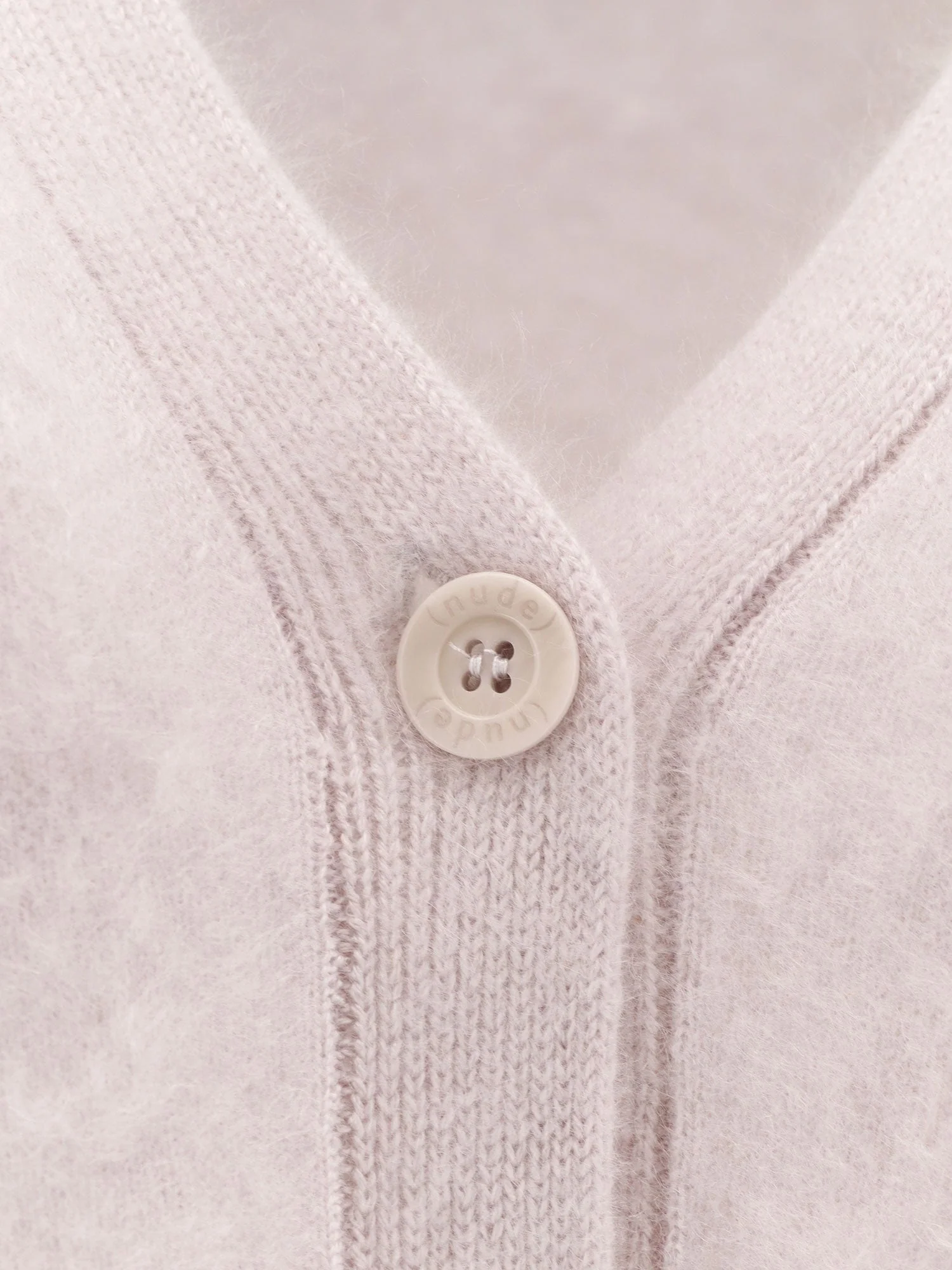 Nude Cashmere Cardigan - Image 3