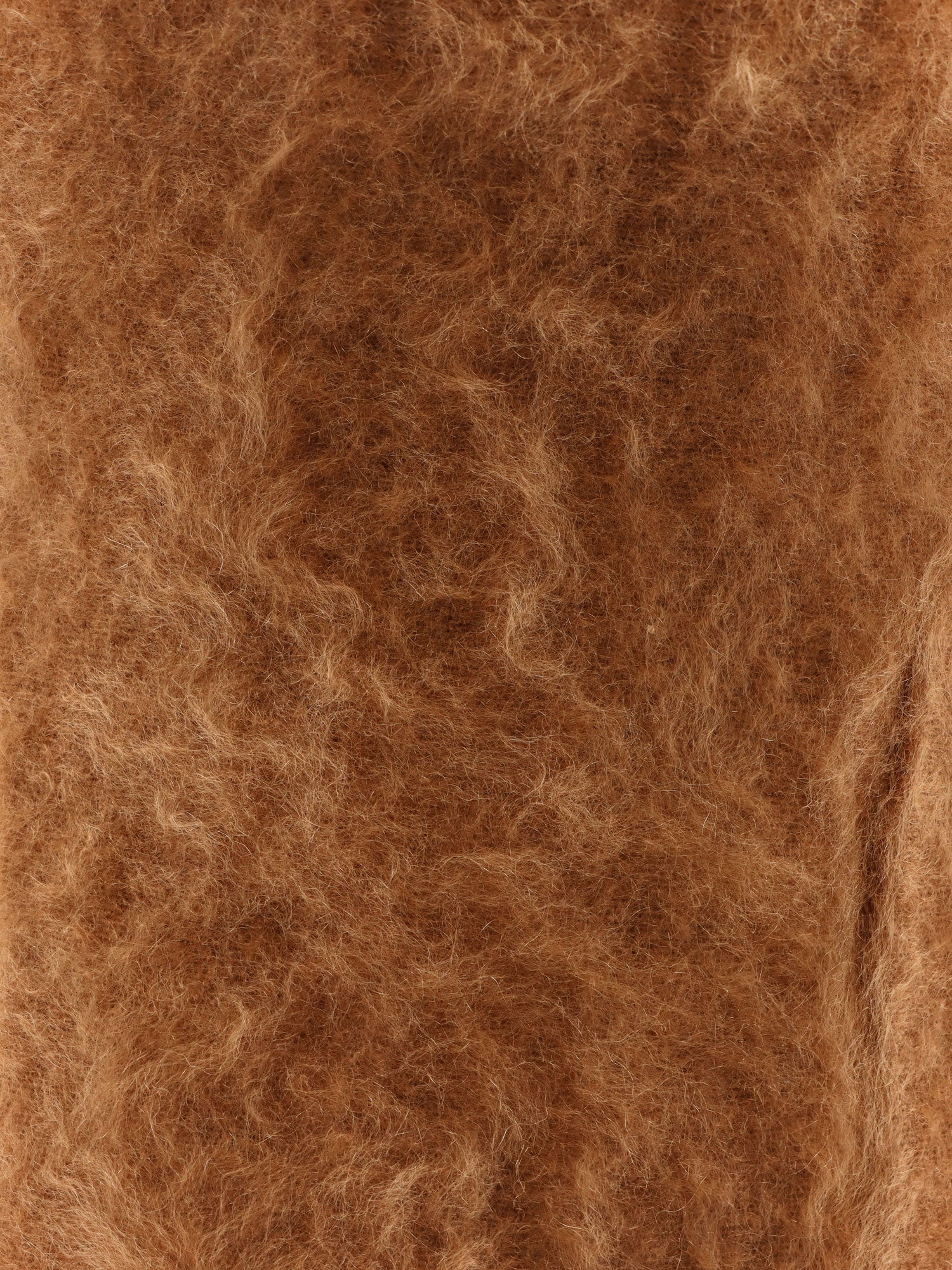 Nude Cashmere Midi Skirt - Image 12