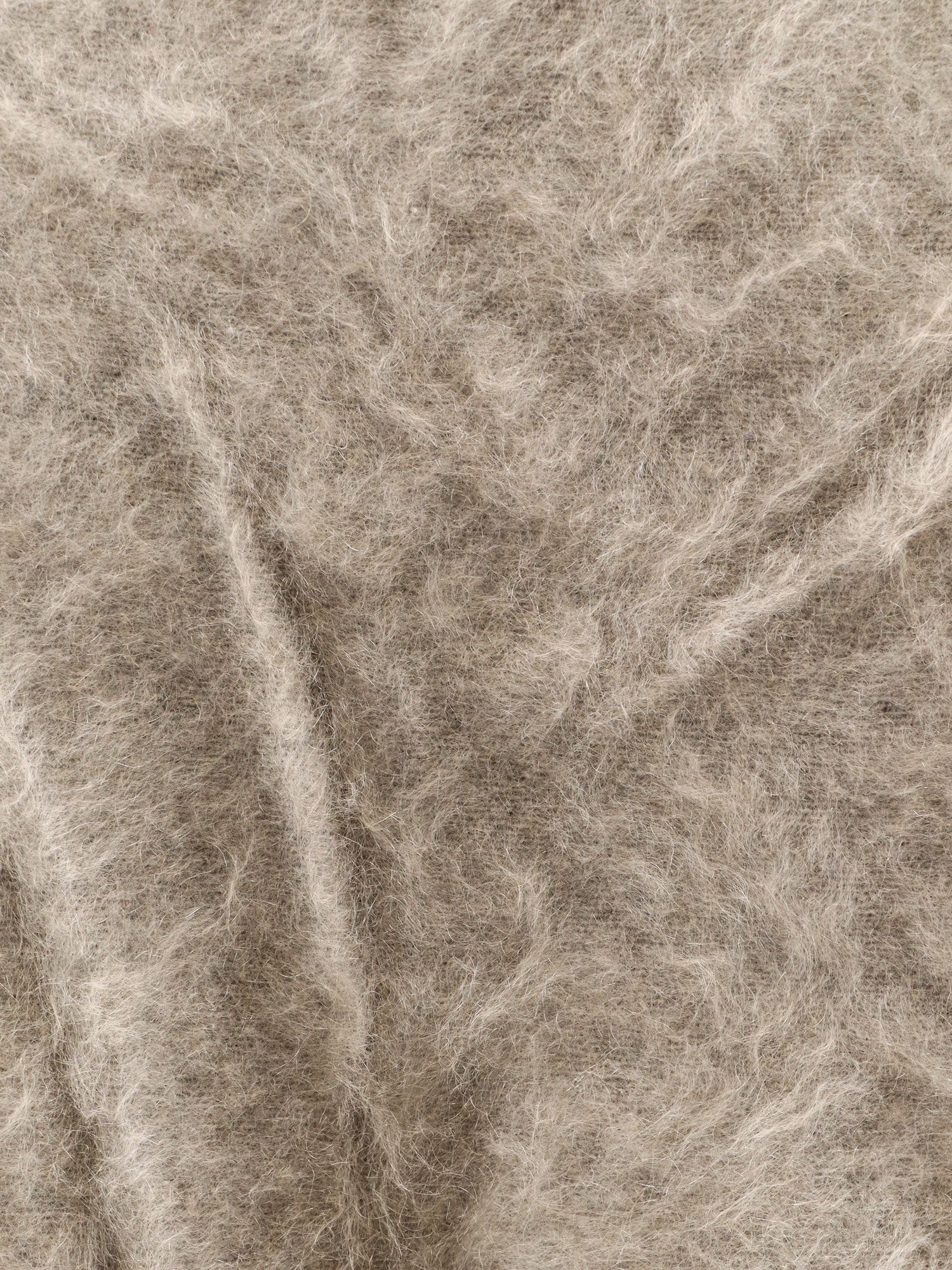 Nude Cashmere Midi Skirt - Image 3