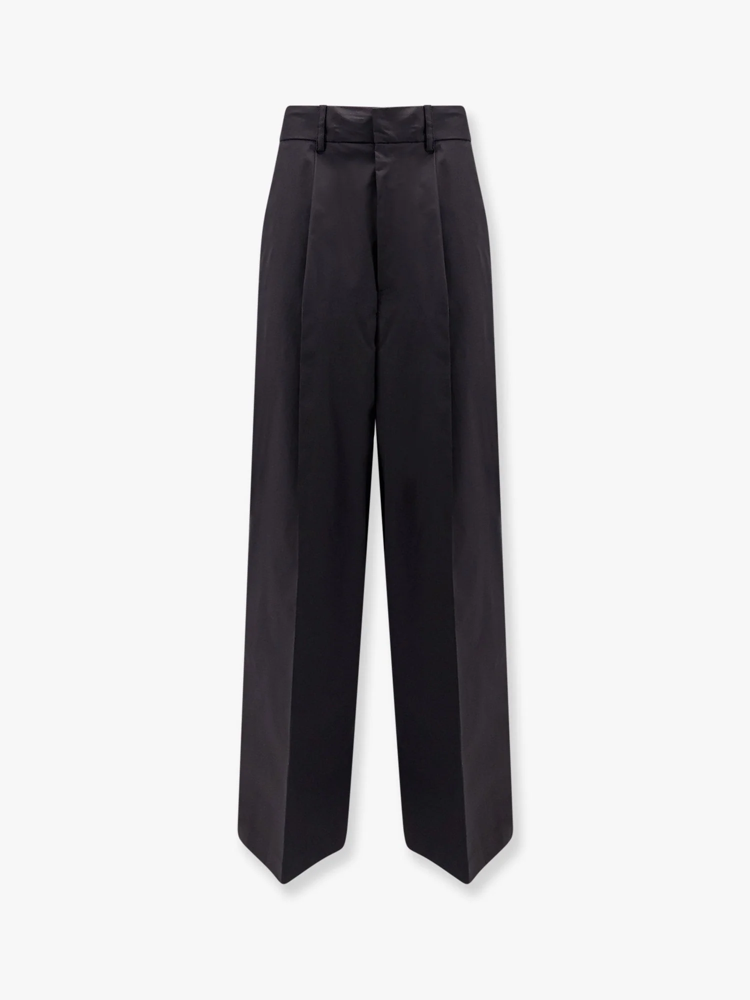Nude Cotton Trouser With Pinces
