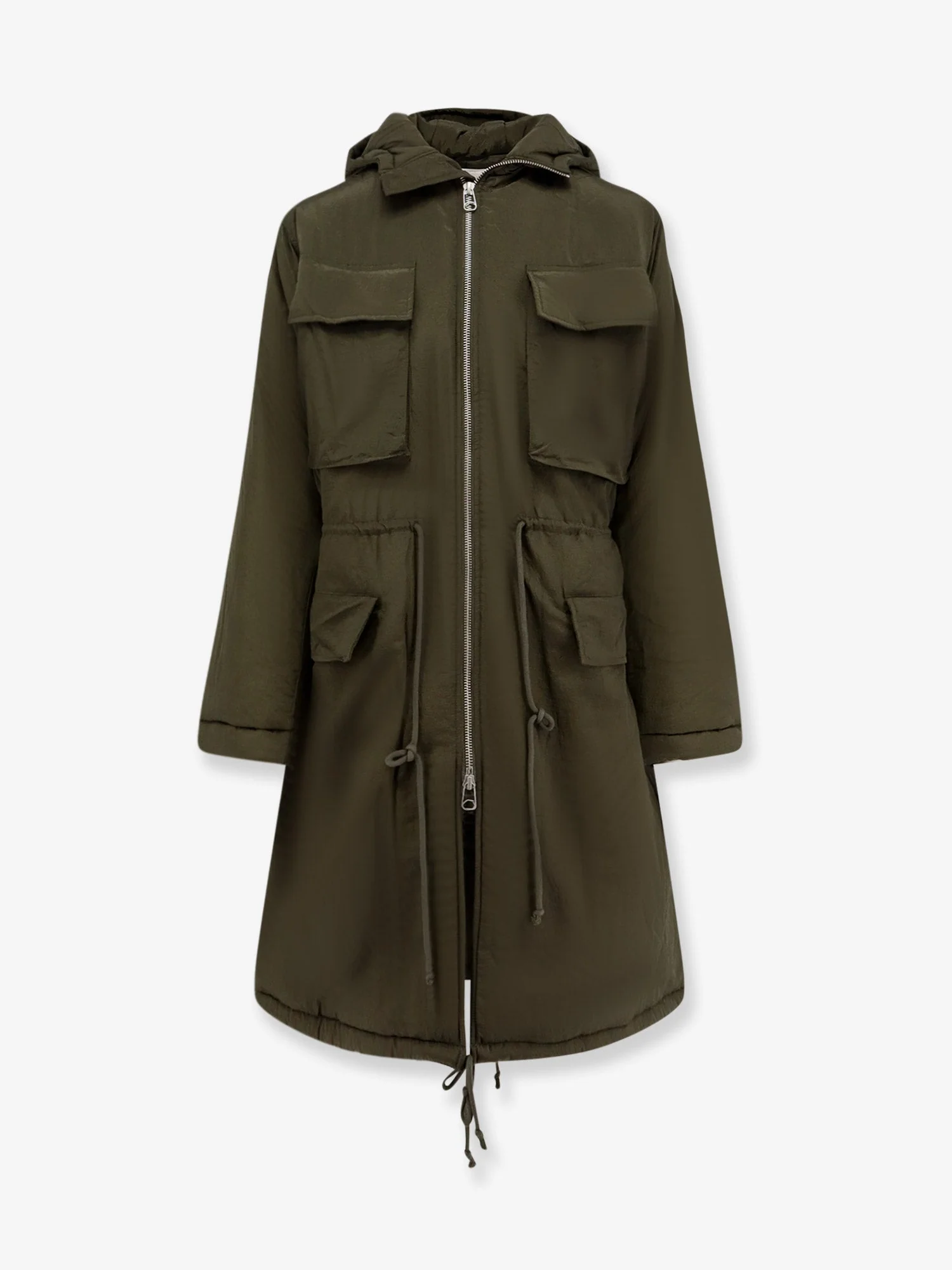 Oamc Peacemaker Padded Nylon Long Jacket