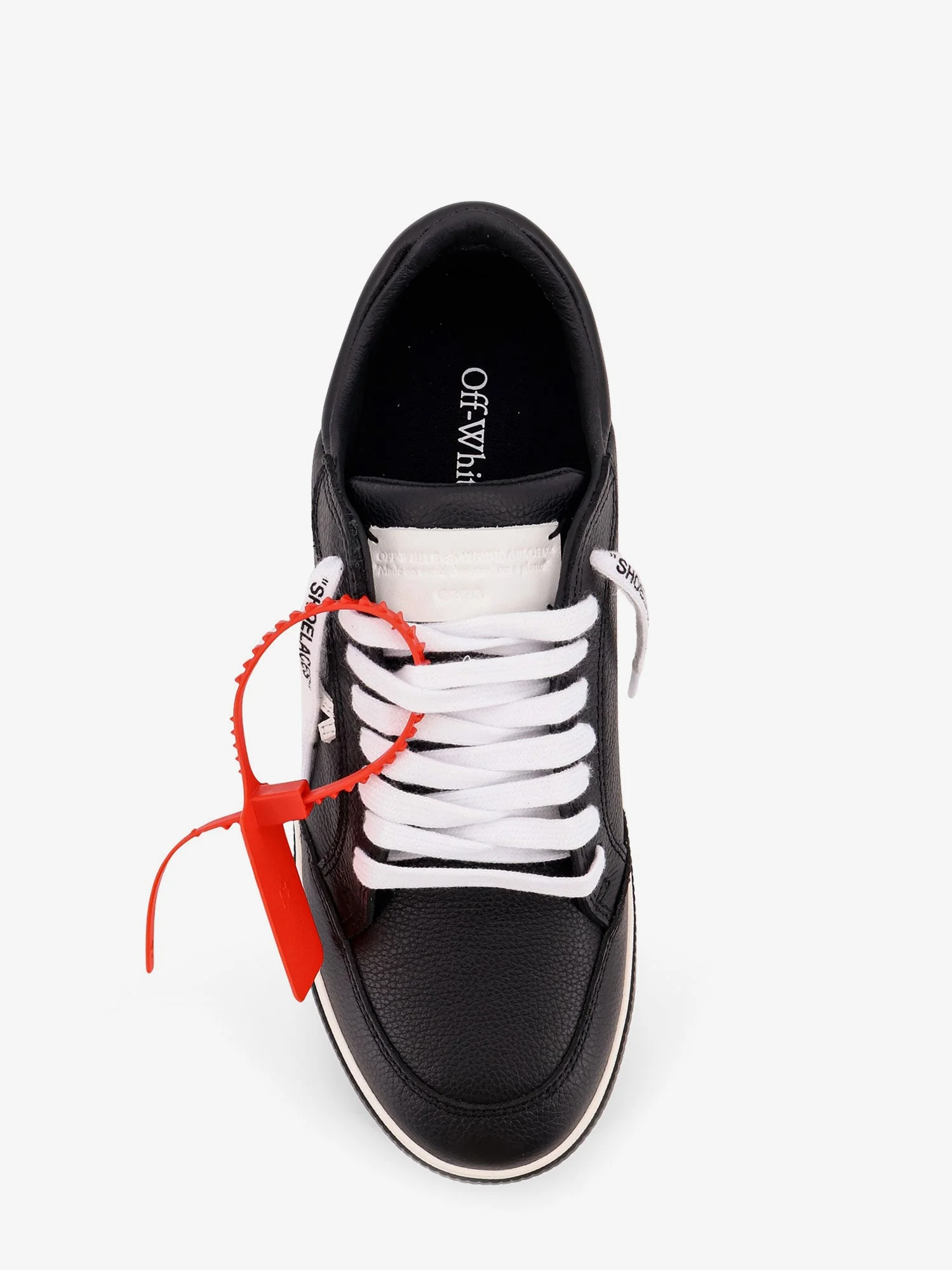 Off White Vulc Low Leather Low-Top Sneakers - Image 5