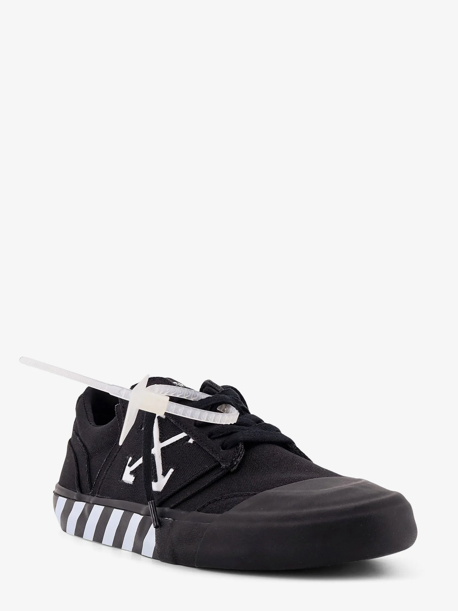 Off White Vulc Undercut Canvas Low-Top Sneakers - Image 2