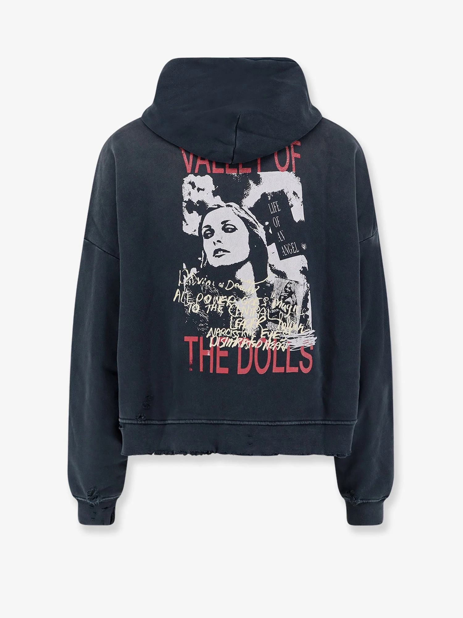Paly Paly Cotton Sweatshirt With Destroyed Effect - Image 2