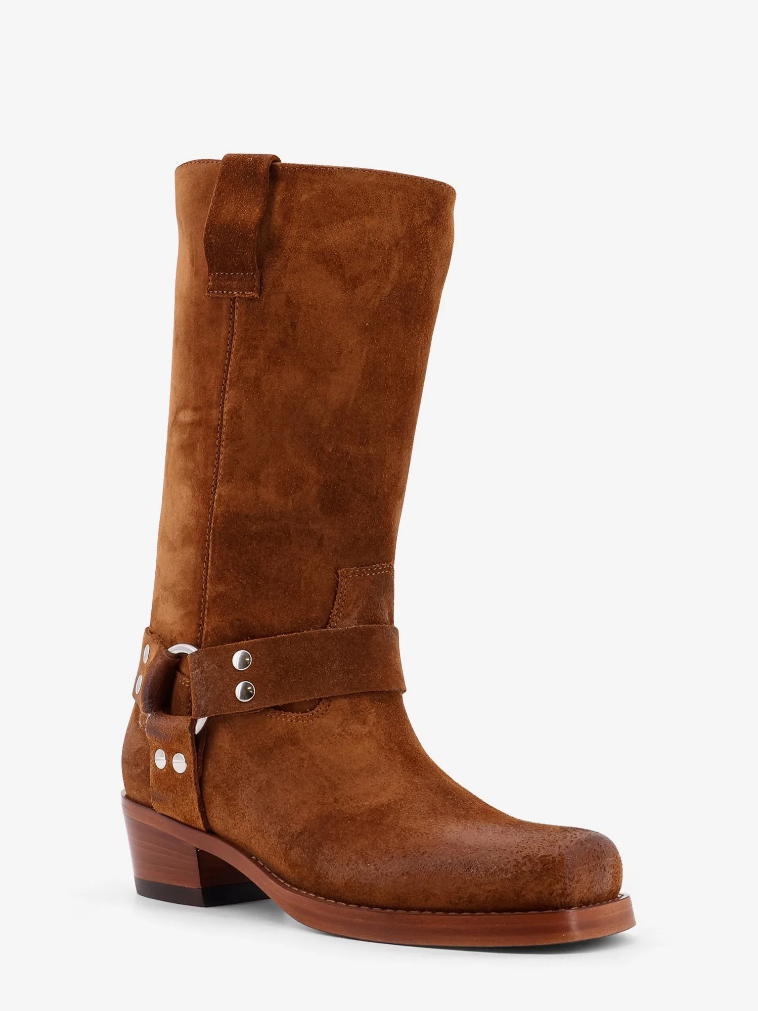Paris Texas Waxed Suede Boots - Image 2