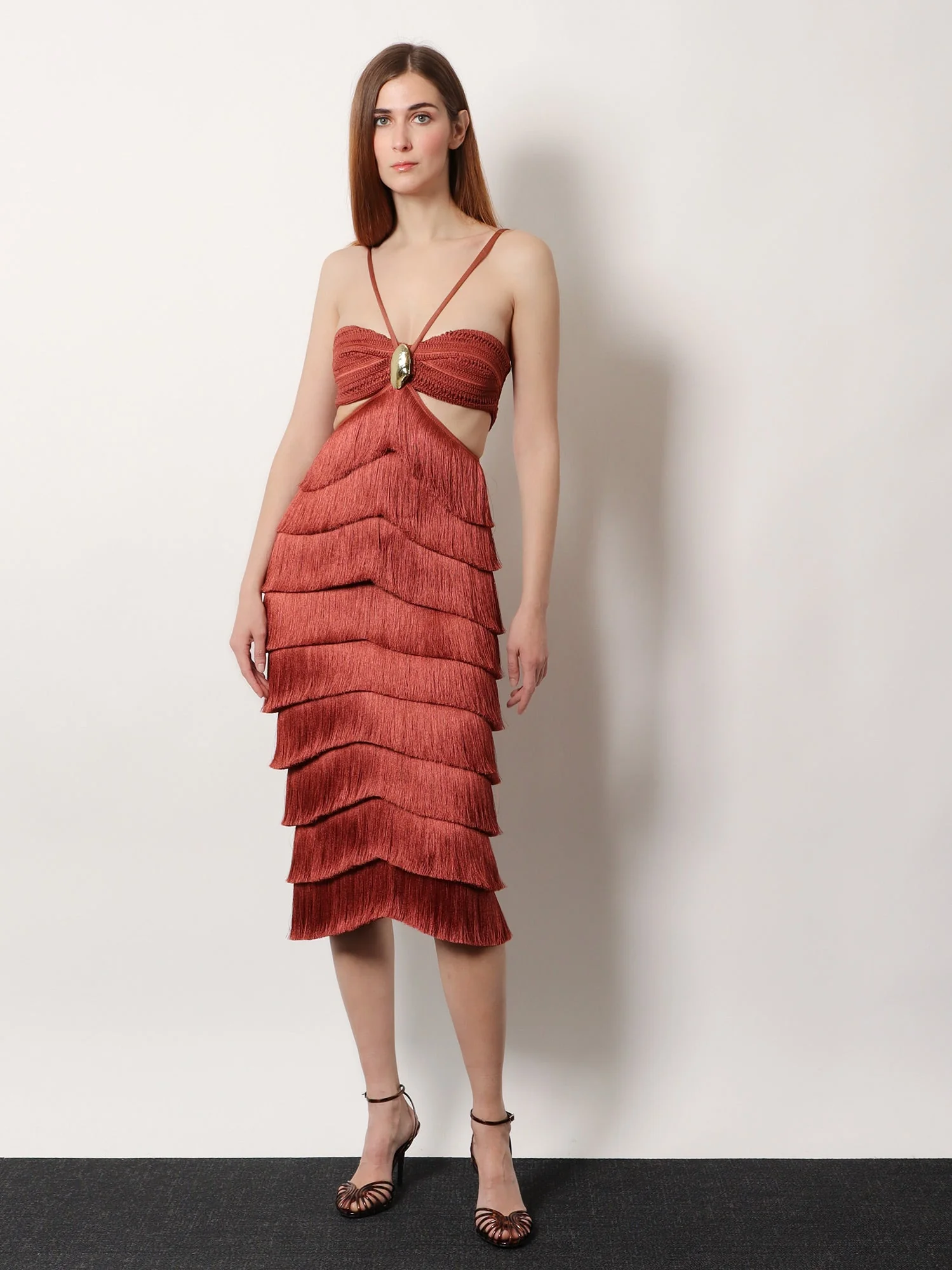 Patbo Amethyst Fringed Dress - Image 2