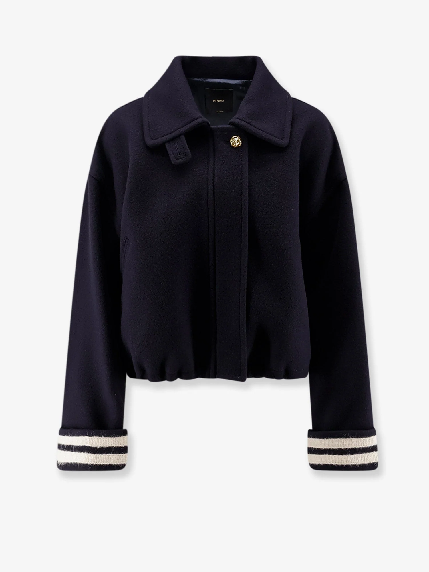 Pinko Extra-Fine Wool Blend Ciambella Coat
