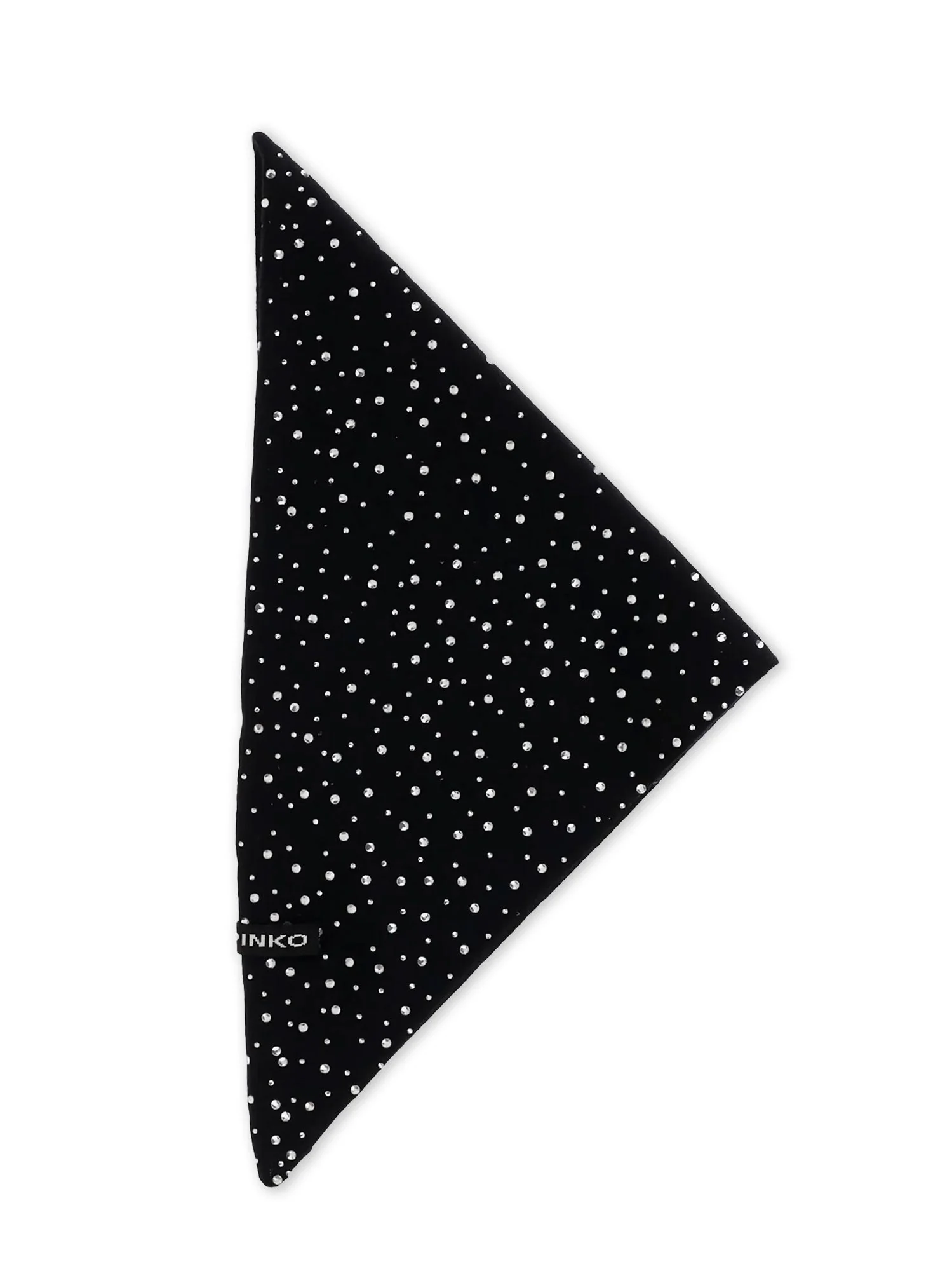 Pinko Svizzera Wool Scarf With Rhinestones - Image 5