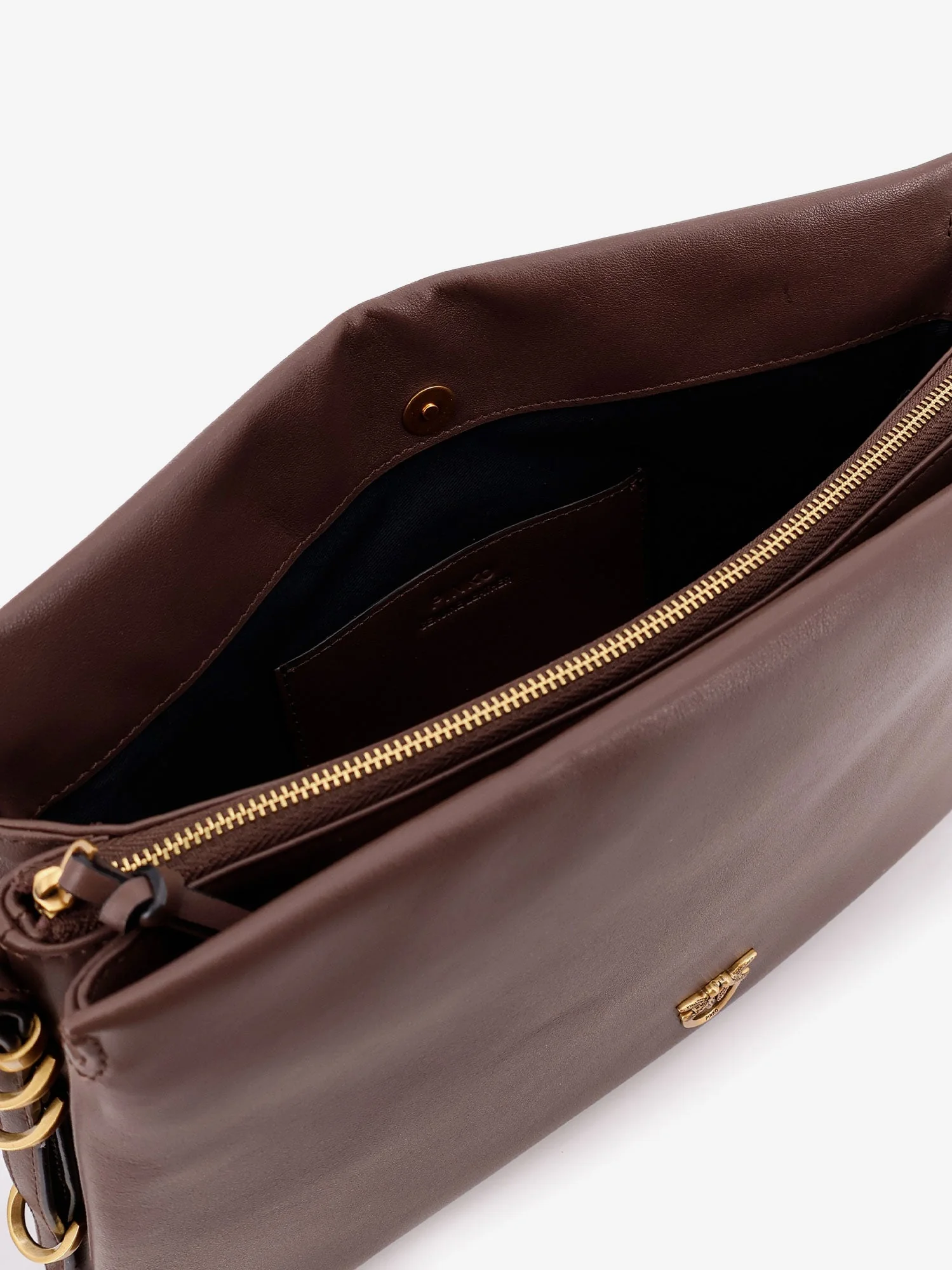Pinko Triplet Leather Shoulder Bag - Image 9
