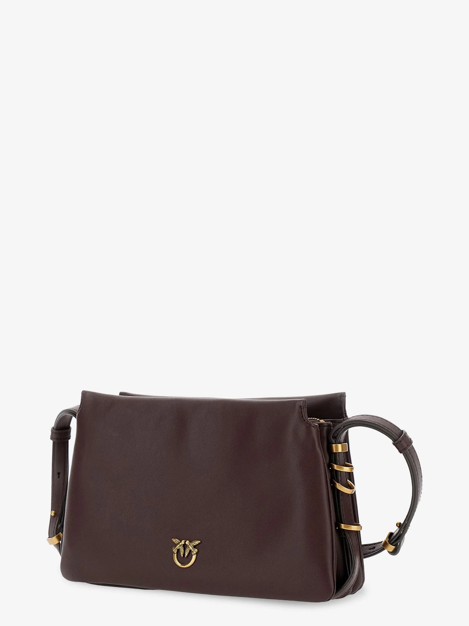 Pinko Triplet Mini Leather Crossbody Bag - Image 3
