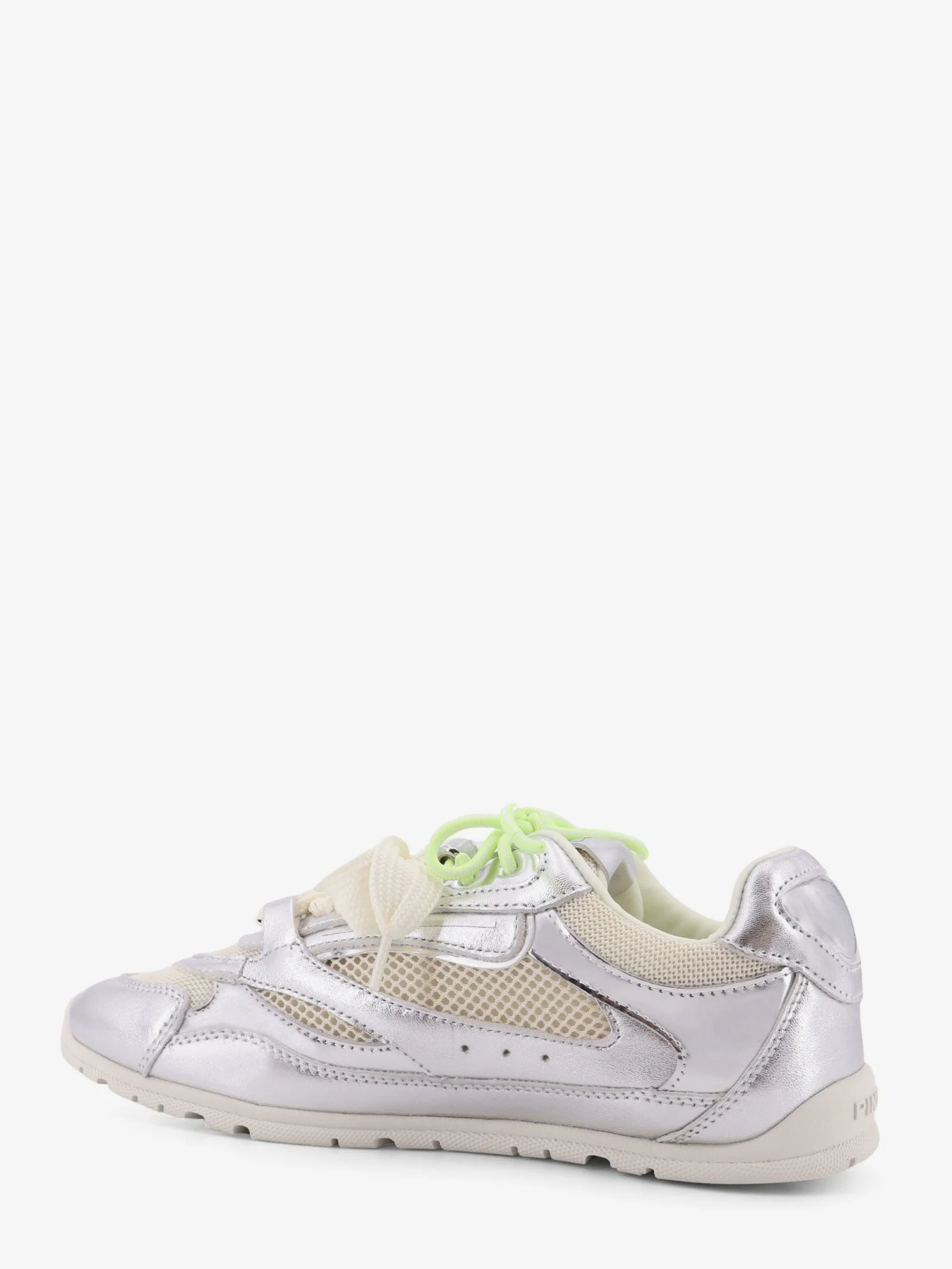 Pinko Yulia Mesh Sneakers With Leather Inserts - Image 3