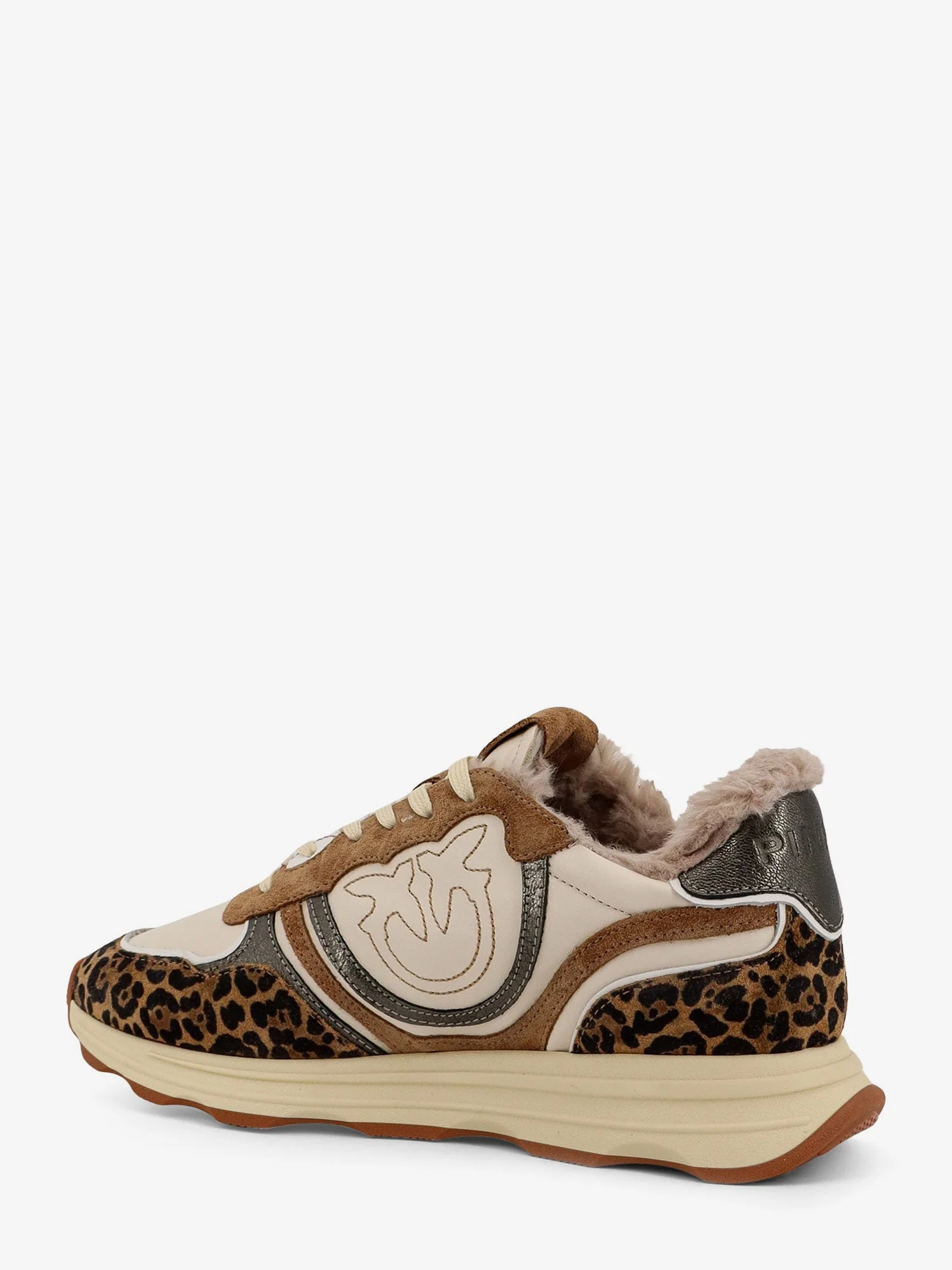 Pinko Zoe 01 Leather Low-Top Sneakers - Image 3