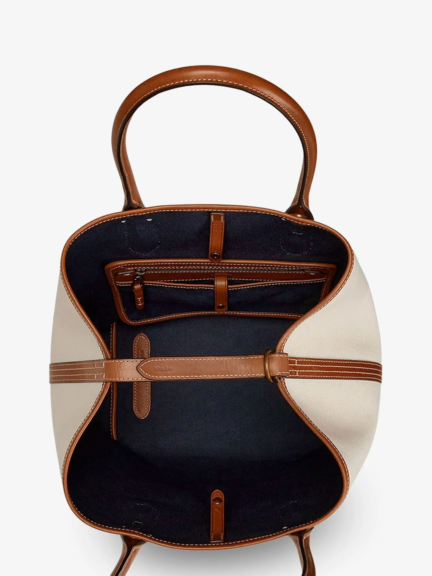 Polo Ralph Lauren Canvas Shopping Bag With Embroidered Logo - Image 4