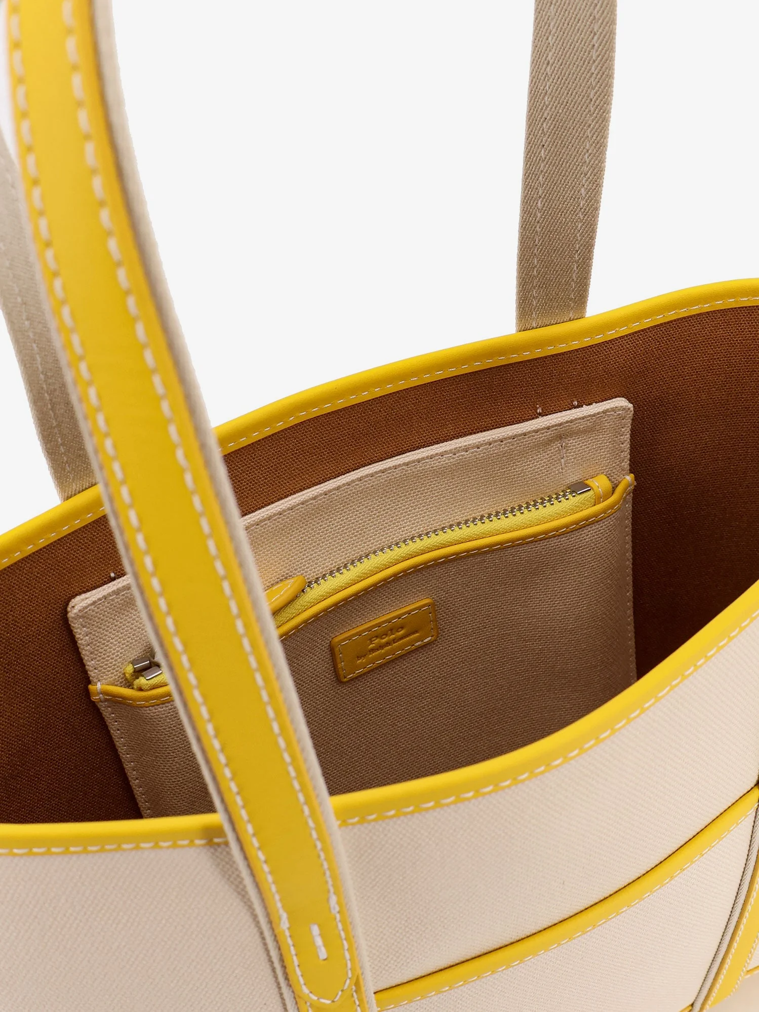 Polo Ralph Lauren Canvas Shoulder Bag With Embroidered Logo On The Front - Image 14