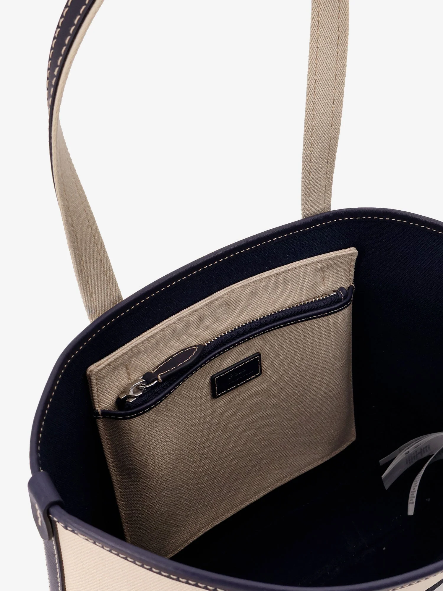 Polo Ralph Lauren Canvas Shoulder Bag With Embroidered Logo On The Front - Image 2