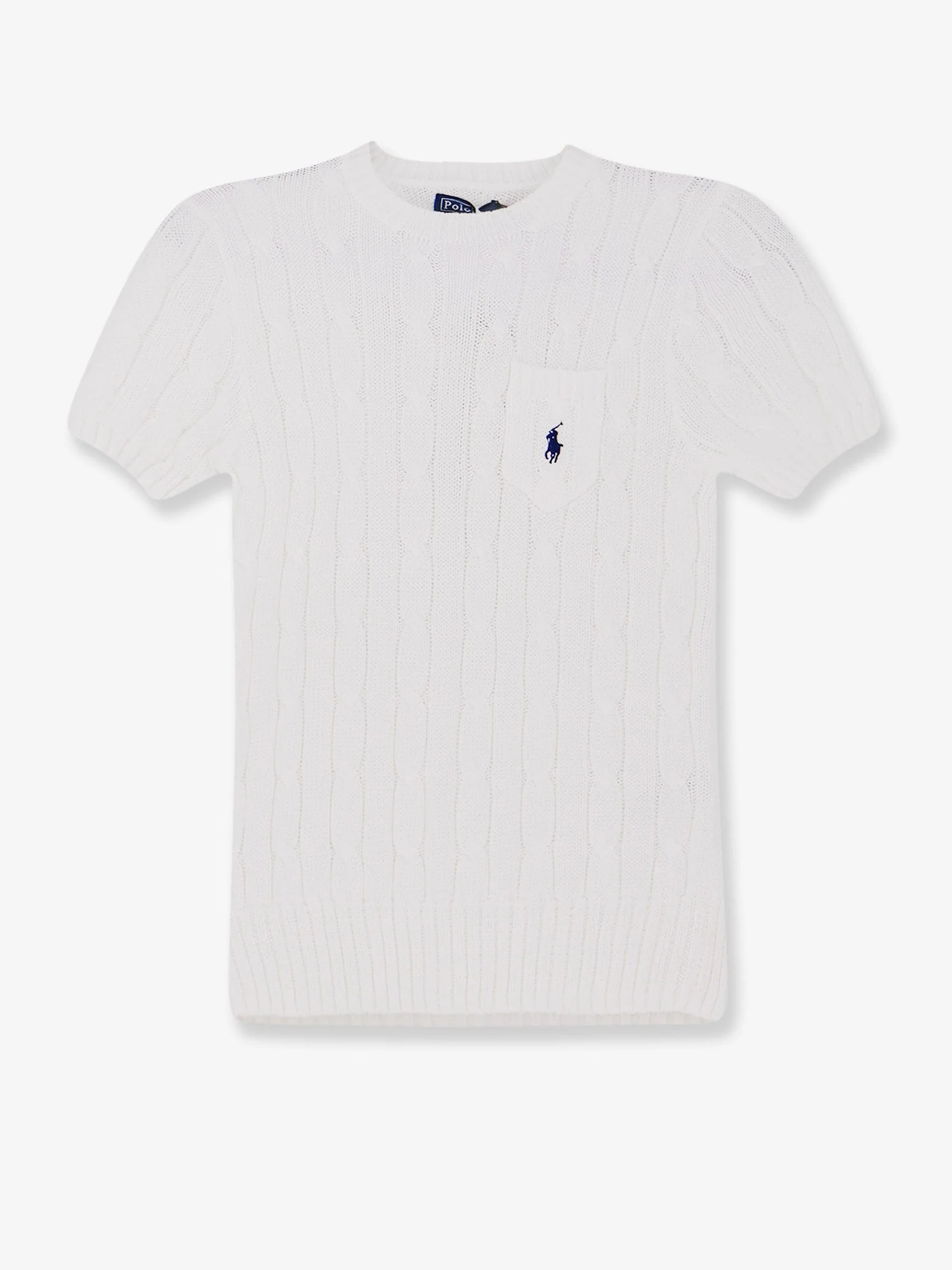 Polo Ralph Lauren Cotton Sweater With Contrasting Embroidered Logo - Image 4