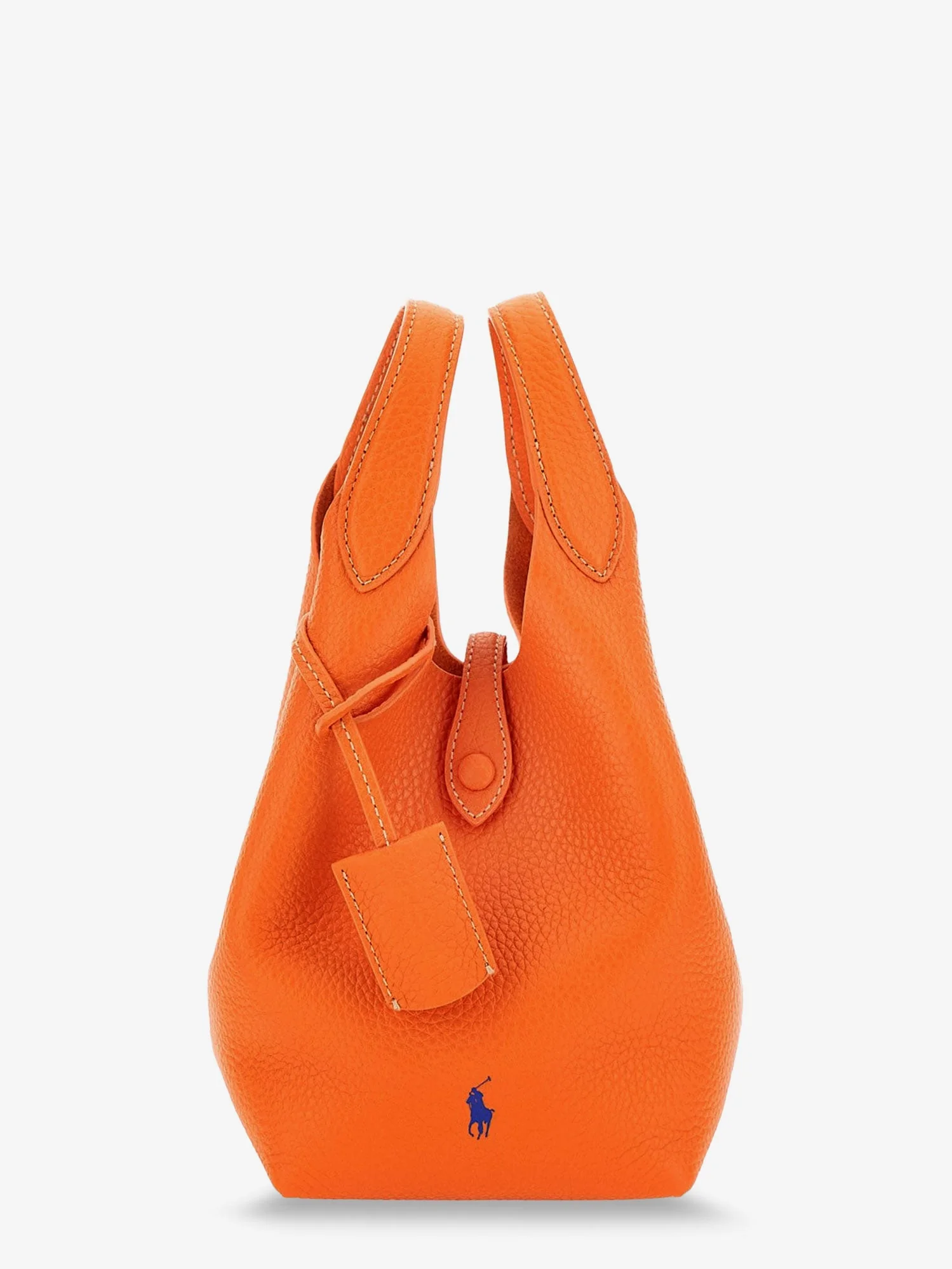 Polo Ralph Lauren Leather Crossbody Bag With Engraved Logo