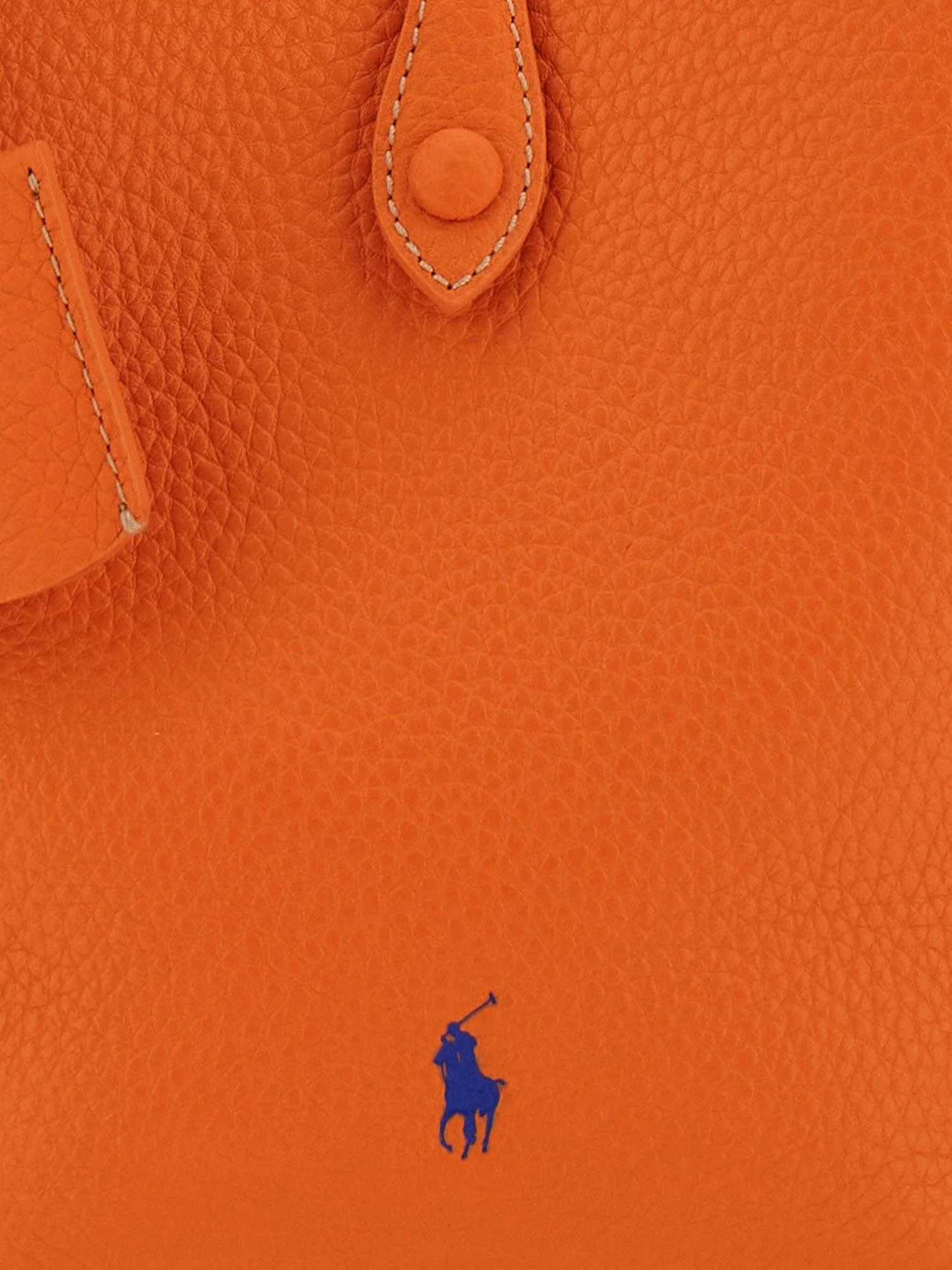 Polo Ralph Lauren Leather Crossbody Bag With Engraved Logo - Image 4