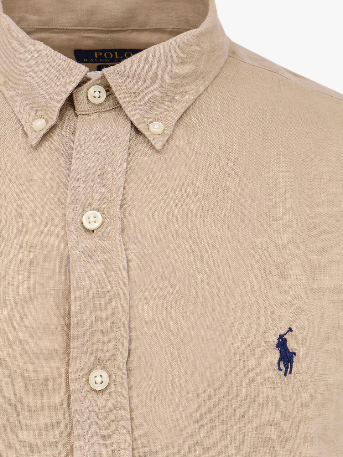 Polo Ralph Lauren Linen Shirt With Logo Embroidery - Image 9