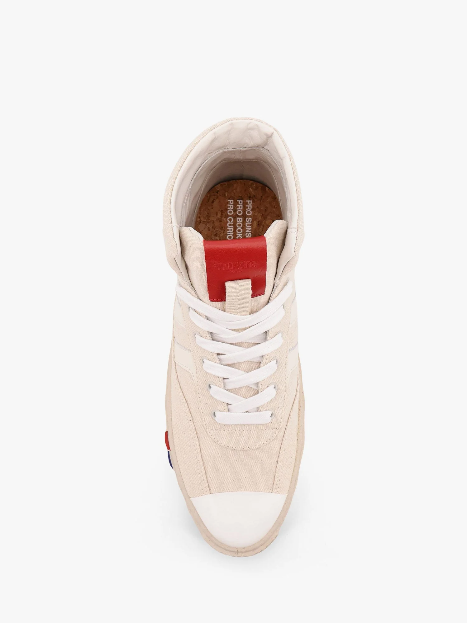 Pro Keds Canvs High-Top Sneakers With Iconic Bicolor Detail - Image 5