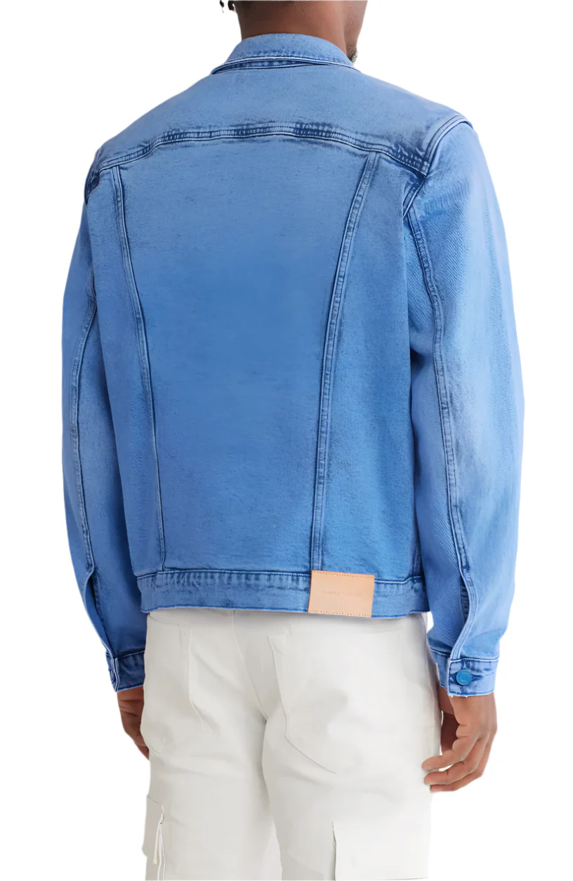 Purple Brand Men's Laser Upper Cut Trucker Jacket - Image 2