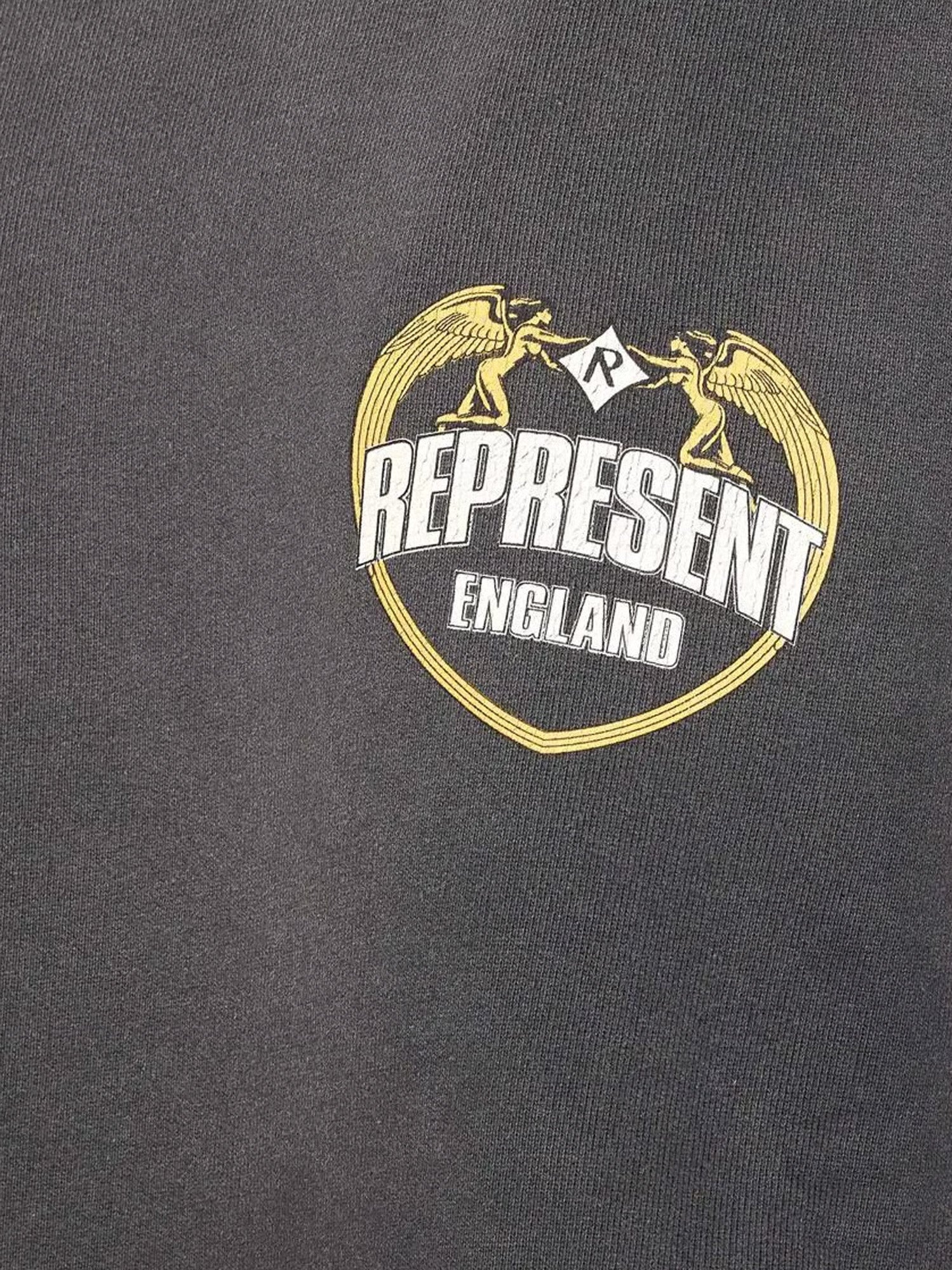 Represent Cotton Sweatshirt With Distressed Effect - Image 3