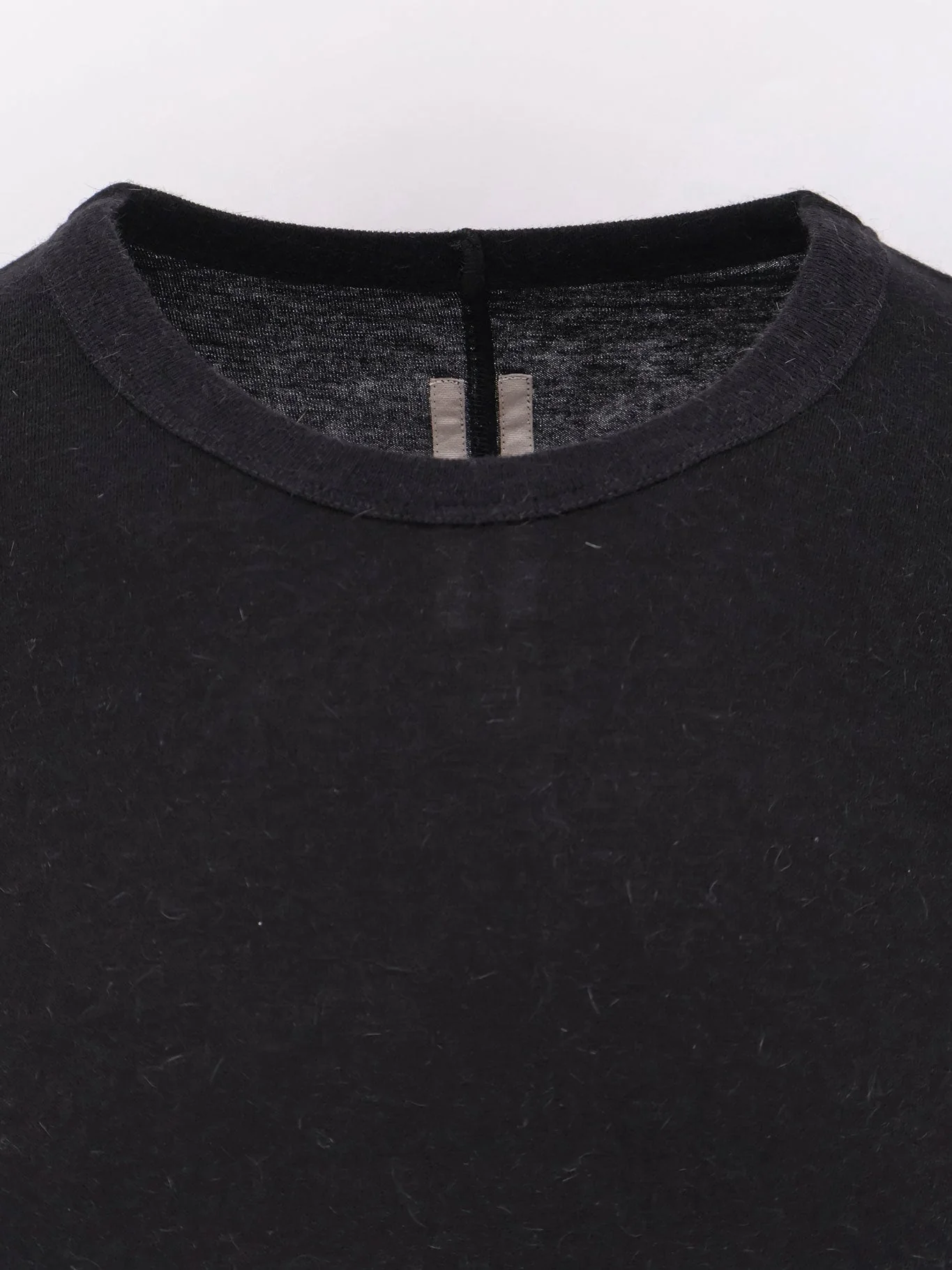 Rick Owens Basic Ls T Viscose Blend T-Shirt - Image 3