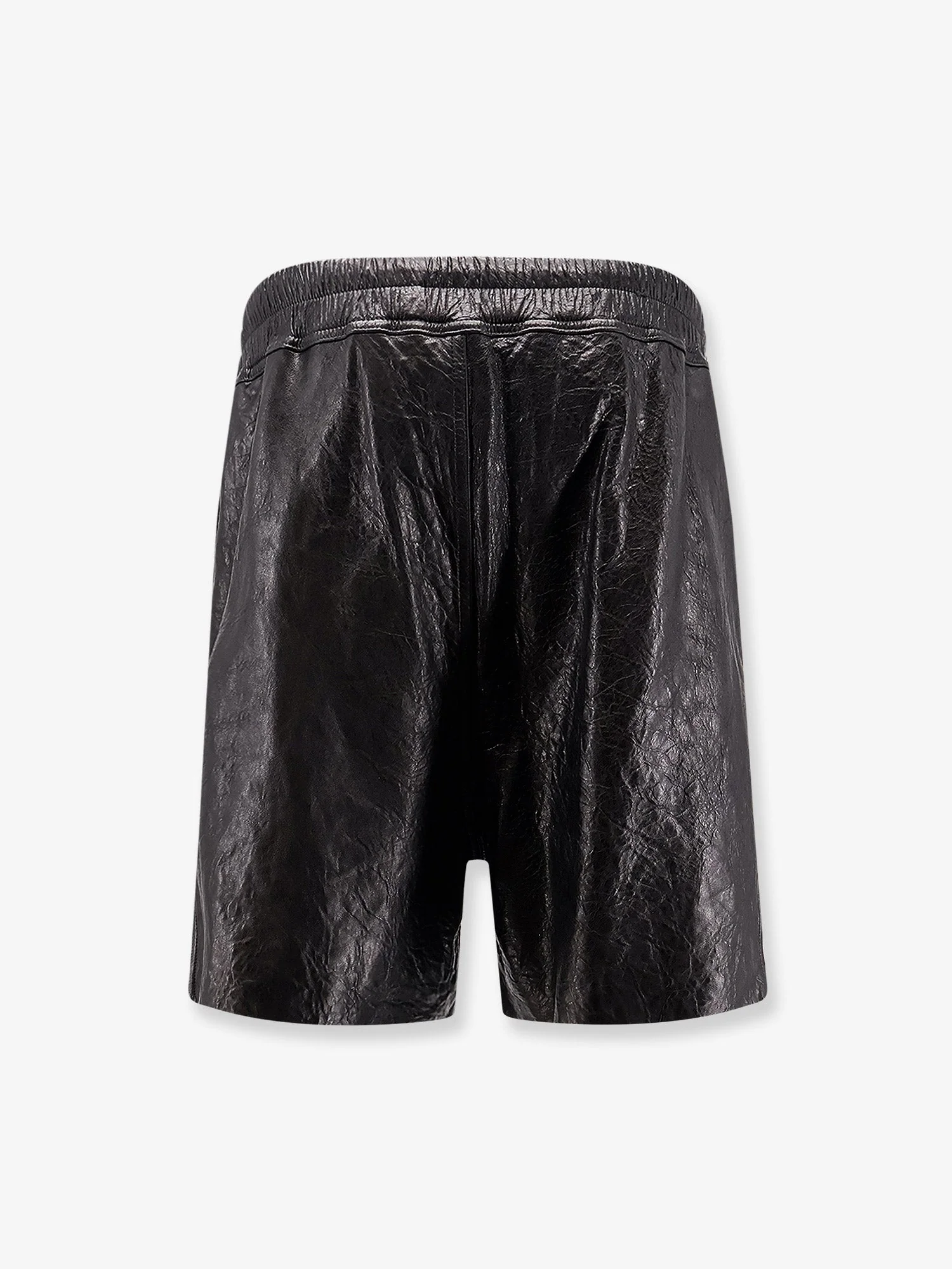 Rick Owens Leather Shorts - Image 4