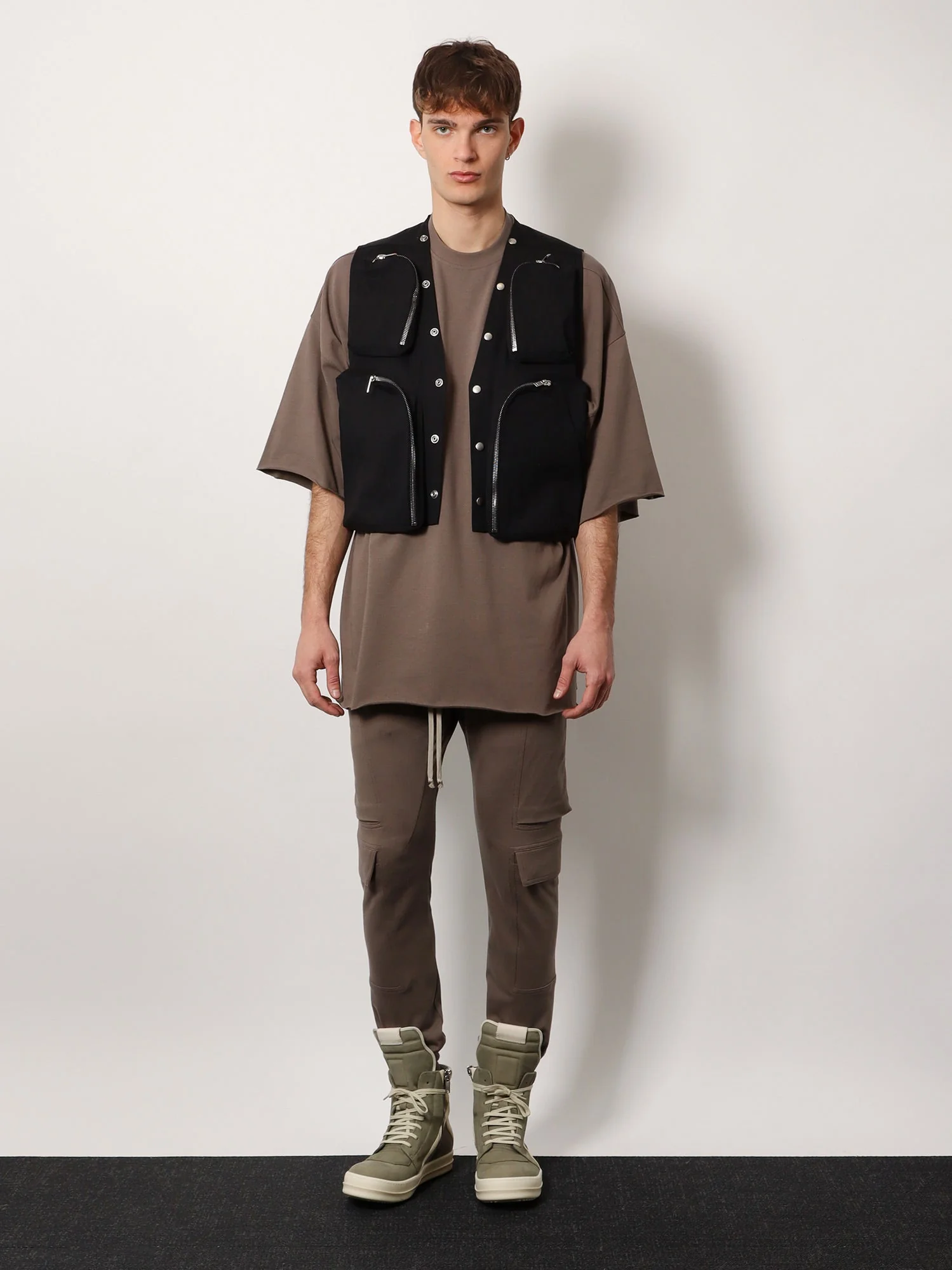 Rick Owens Mastodon Megacargo Organic Cotton Jogging Trouser - Image 2