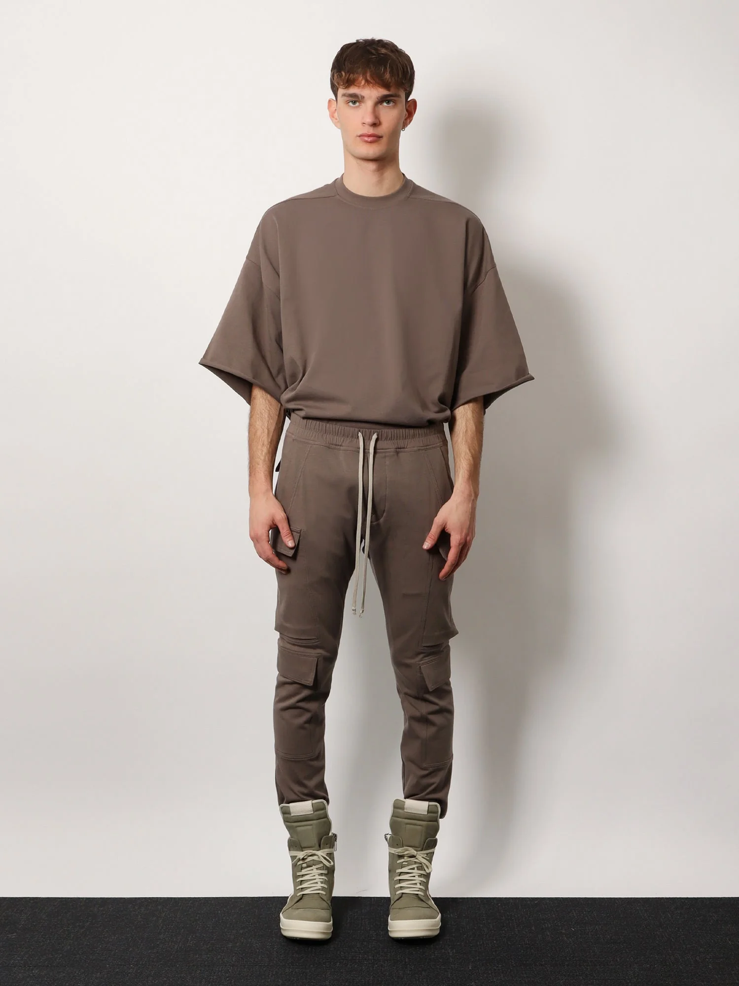Rick Owens Mastodon Megacargo Organic Cotton Jogging Trouser - Image 3