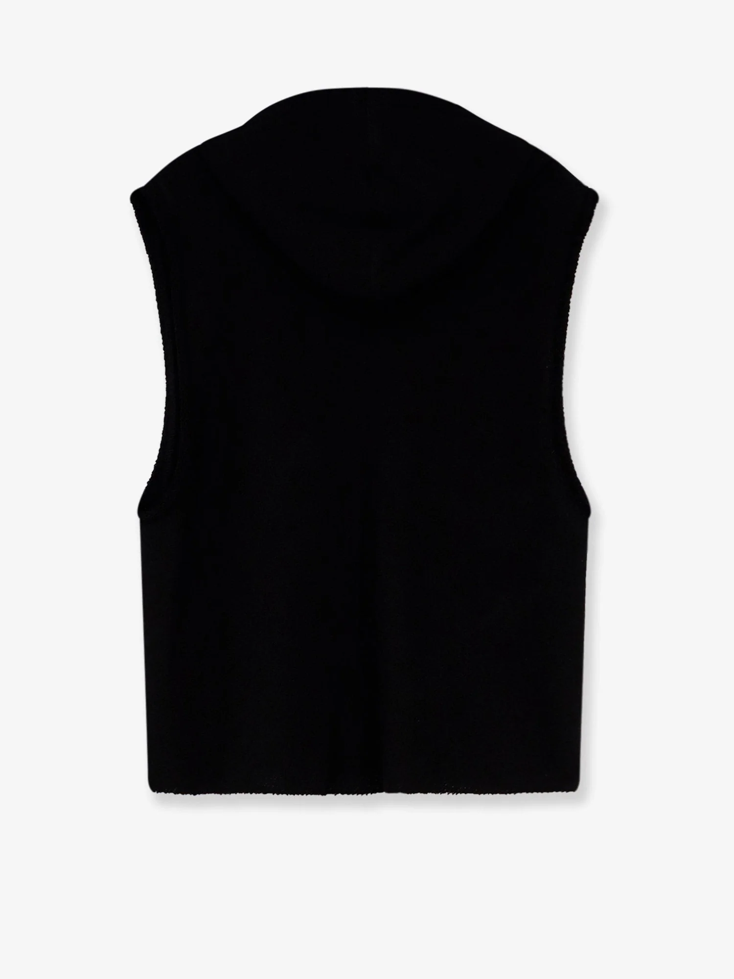 Rick Owens Sleeveless Organic Cotton Sweatshirt - Image 4